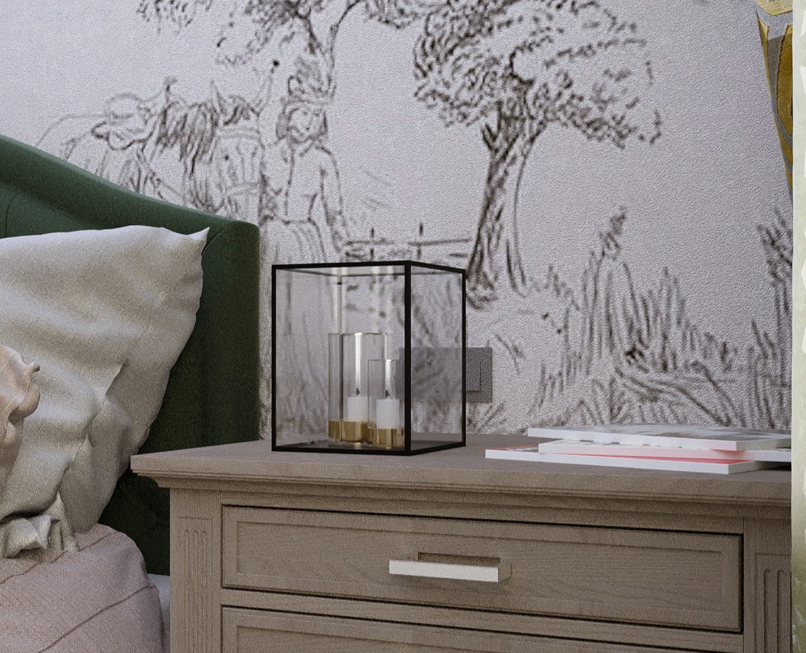 Спальня — Иллюстрация, 3D на Dprofile