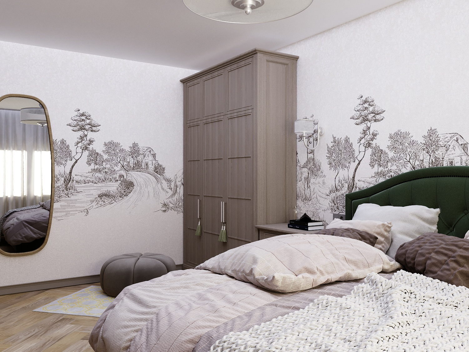 Спальня — Изображение №3 — Иллюстрация, 3D на Dprofile