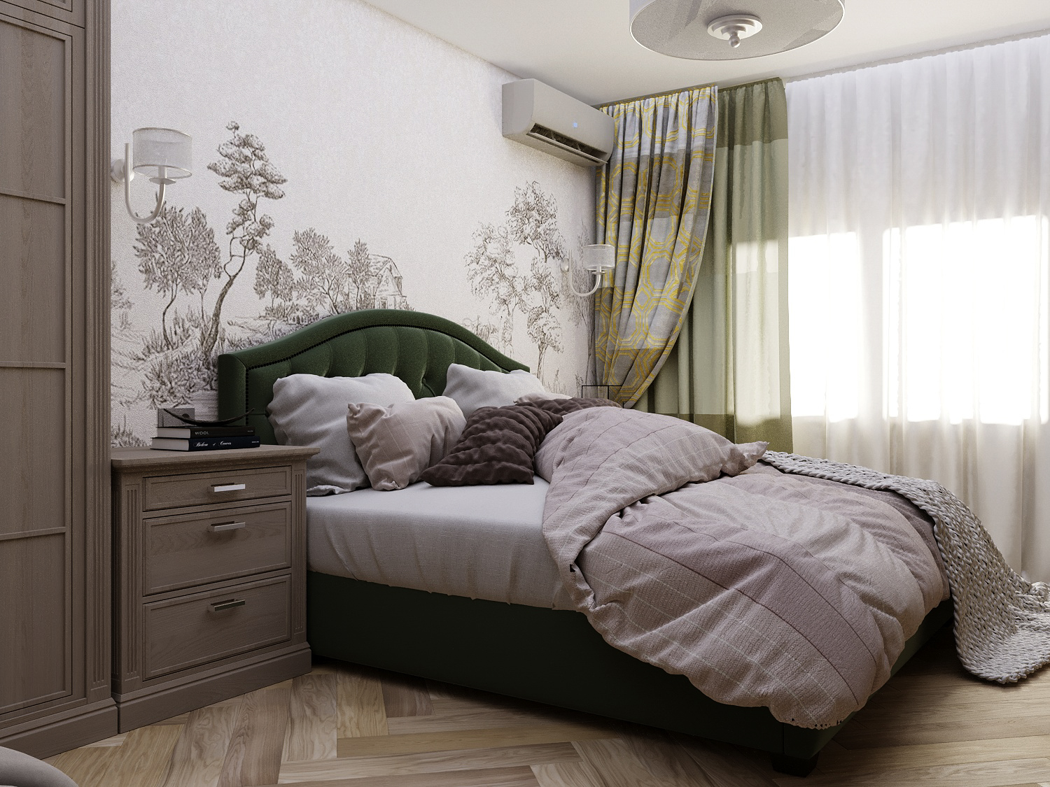 Спальня — Изображение №1 — Иллюстрация, 3D на Dprofile
