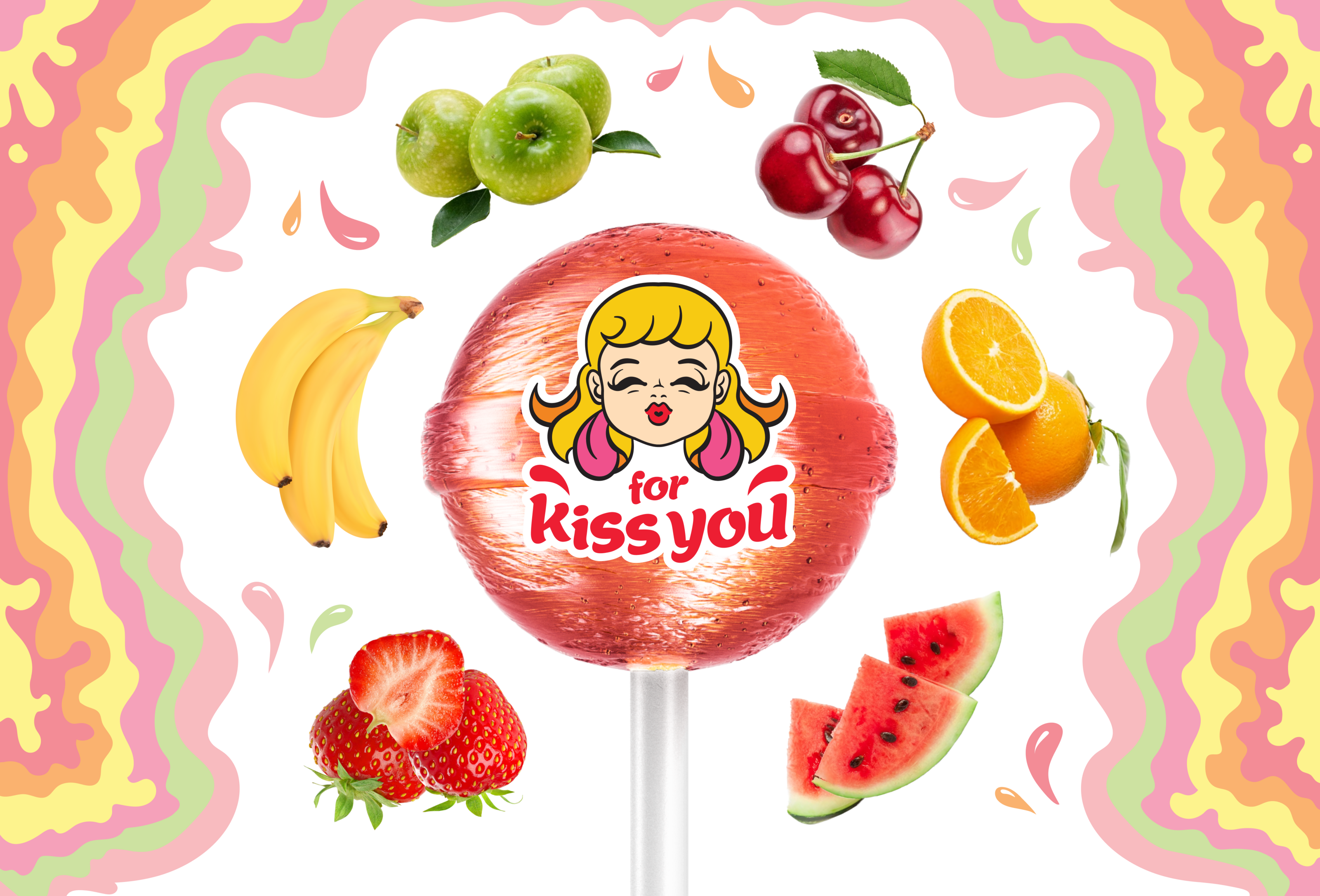 Lolipop Kiss for You identity — Изображение №1 — Брендинг на Dprofile