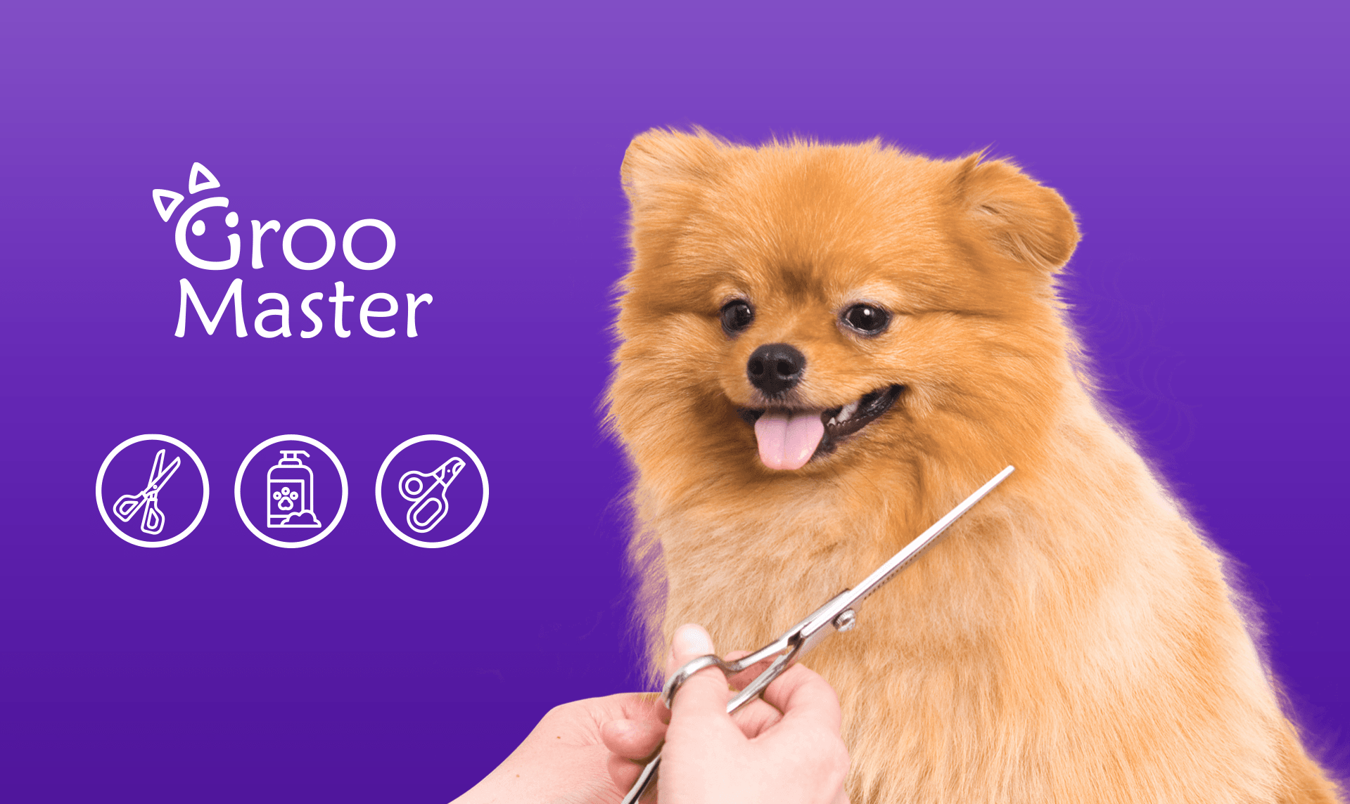 Groomaster Logo — Изображение №5 — Брендинг на Dprofile