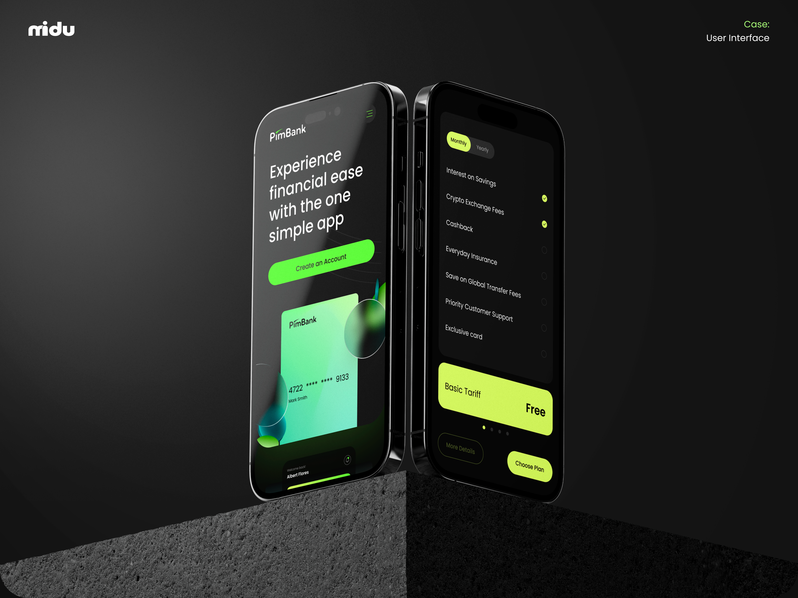 PimBank - UI Design — Изображение №1 — Интерфейсы на Dprofile