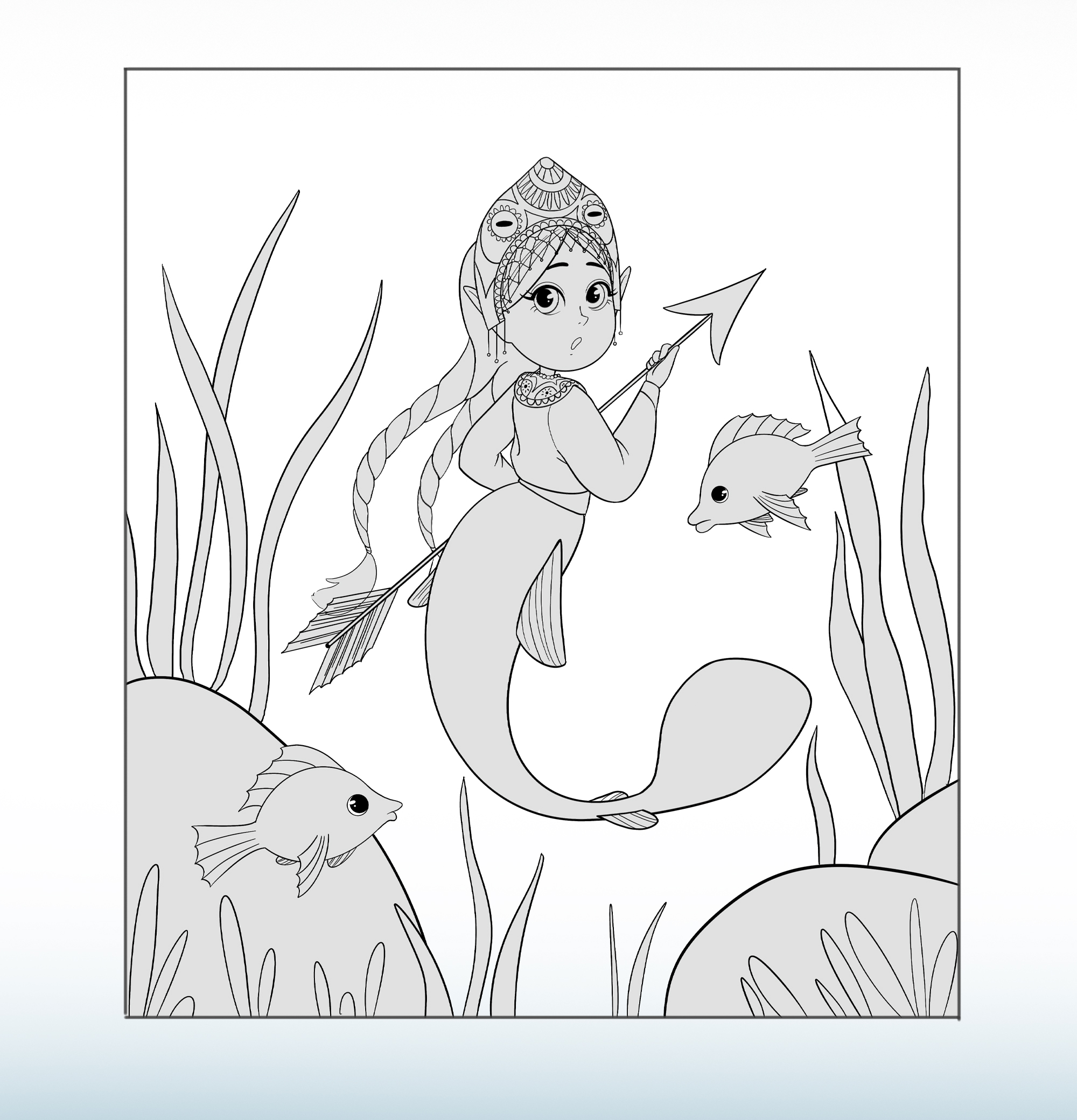 Mermay. Русские сказки. — Изображение №3 — Иллюстрация на Dprofile
