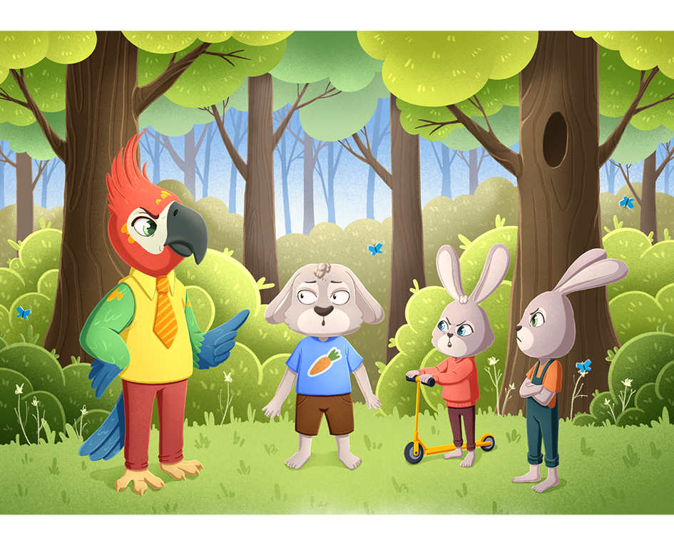 Иллюстрации к книге "Квик и Фести. Быстрые гонки" — Изображение №11 — Иллюстрация, Графика на Dprofile