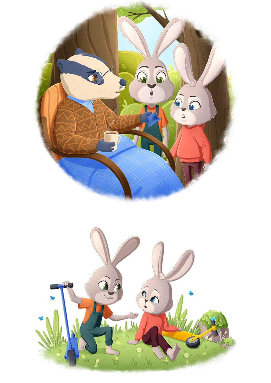 Иллюстрации к книге "Квик и Фести. Быстрые гонки" — Изображение №9 — Иллюстрация, Графика на Dprofile