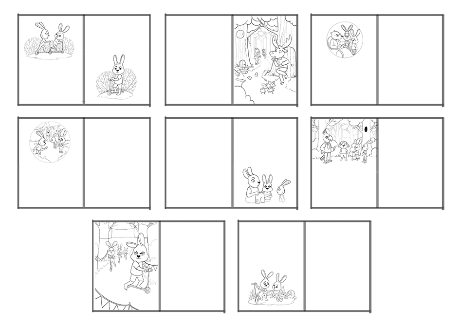 Иллюстрации к книге "Квик и Фести. Быстрые гонки" — Изображение №6 — Иллюстрация, Графика на Dprofile