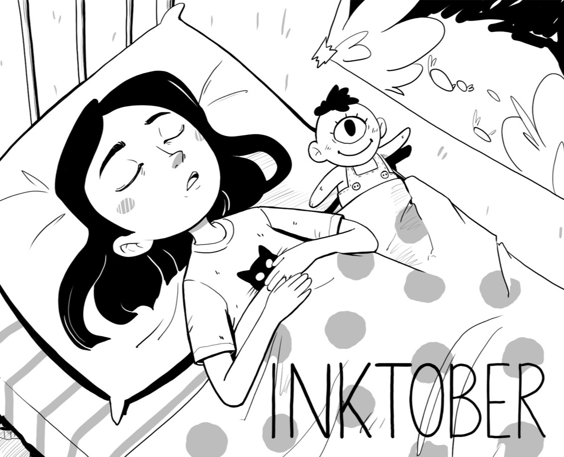 Inktober 2023 — Иллюстрация на Dprofile