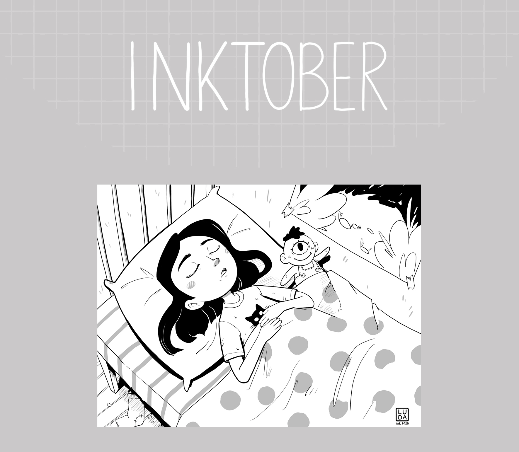 Inktober 2023 — Изображение №1 — Иллюстрация на Dprofile