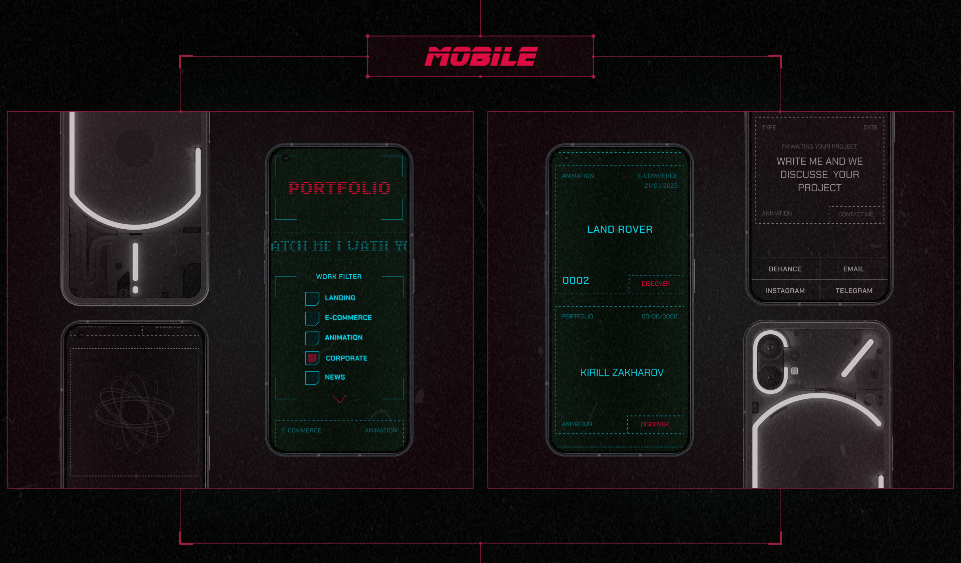 Portfolio | Design Concept — Изображение №7 — Интерфейсы, Графика на Dprofile