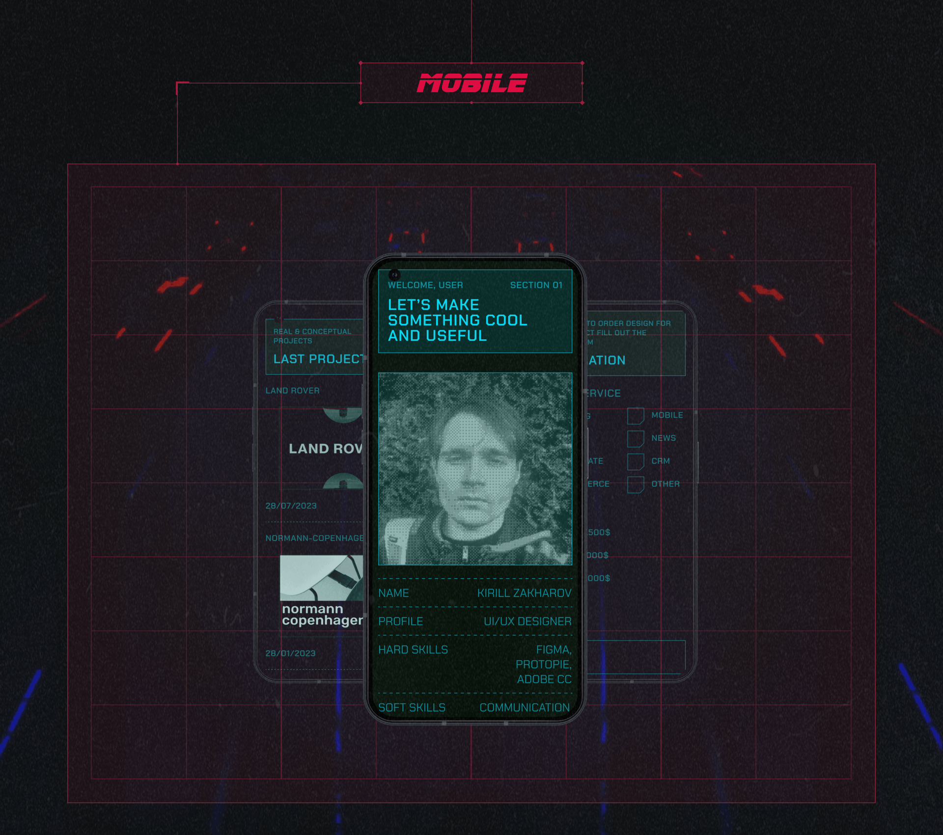 Portfolio | Design Concept — Изображение №5 — Интерфейсы, Графика на Dprofile