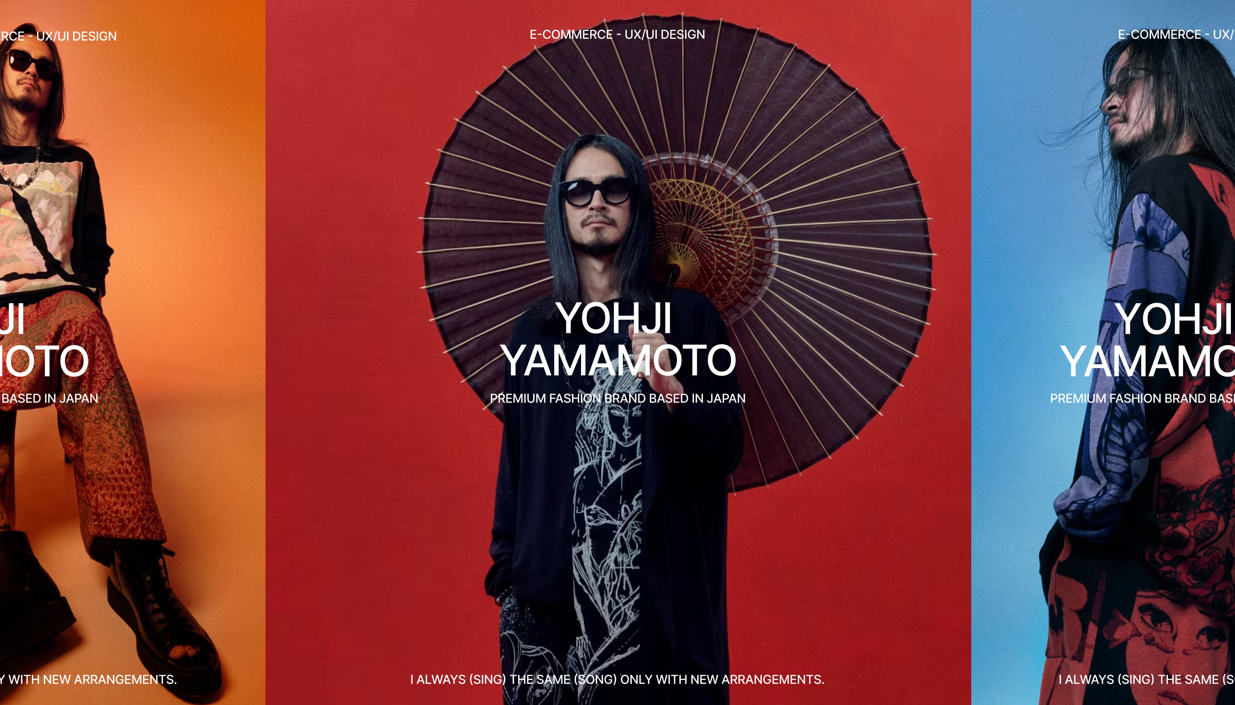 Yohji Yamamoto | E-commerce — Изображение №1 — Интерфейсы на Dprofile