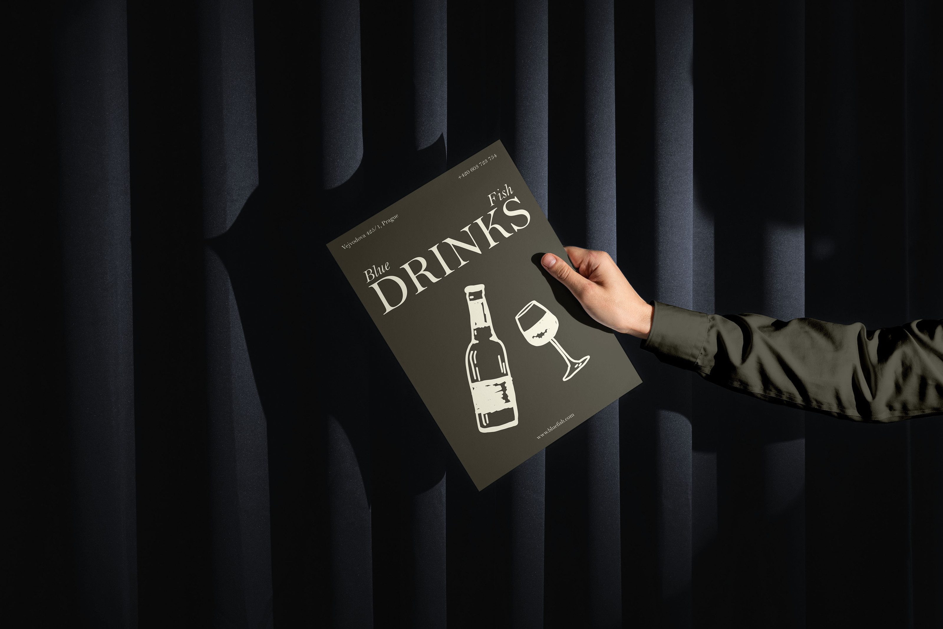 Blue Fish | ресторан — Изображение №4 — Брендинг, Графика на Dprofile