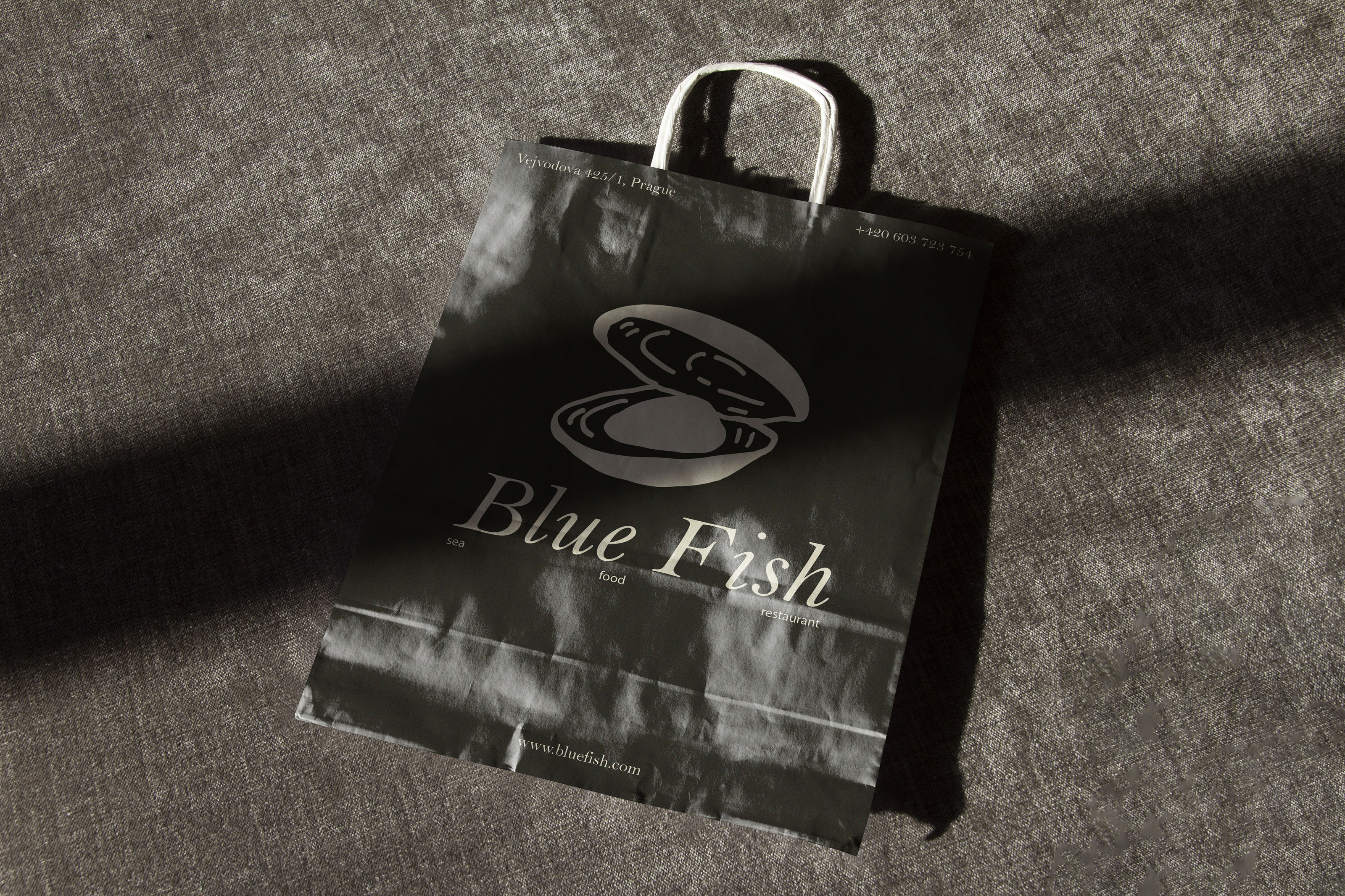 Blue Fish | ресторан — Изображение №8 — Брендинг, Графика на Dprofile