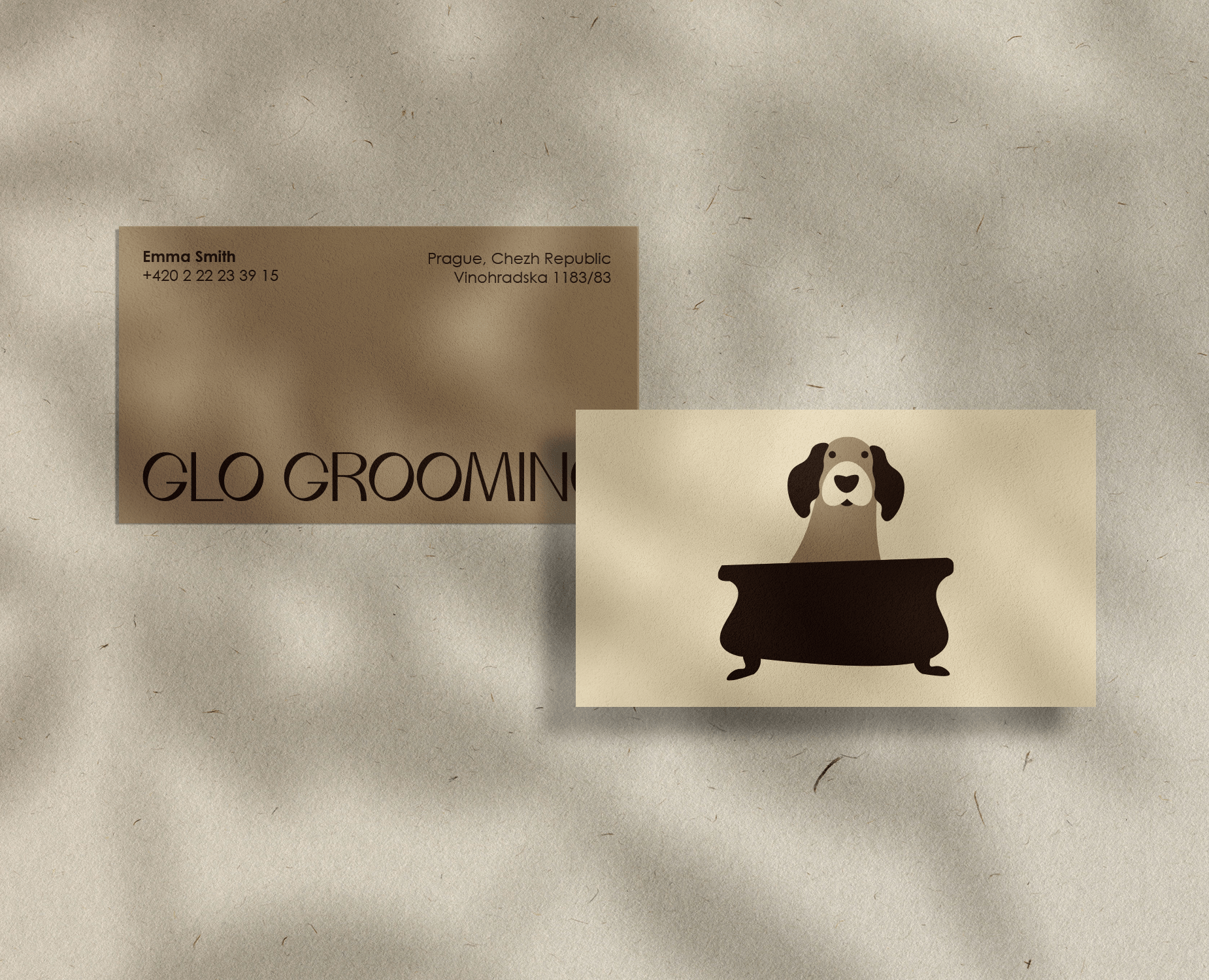 GLO GROOMING — Брендинг, Графика на Dprofile