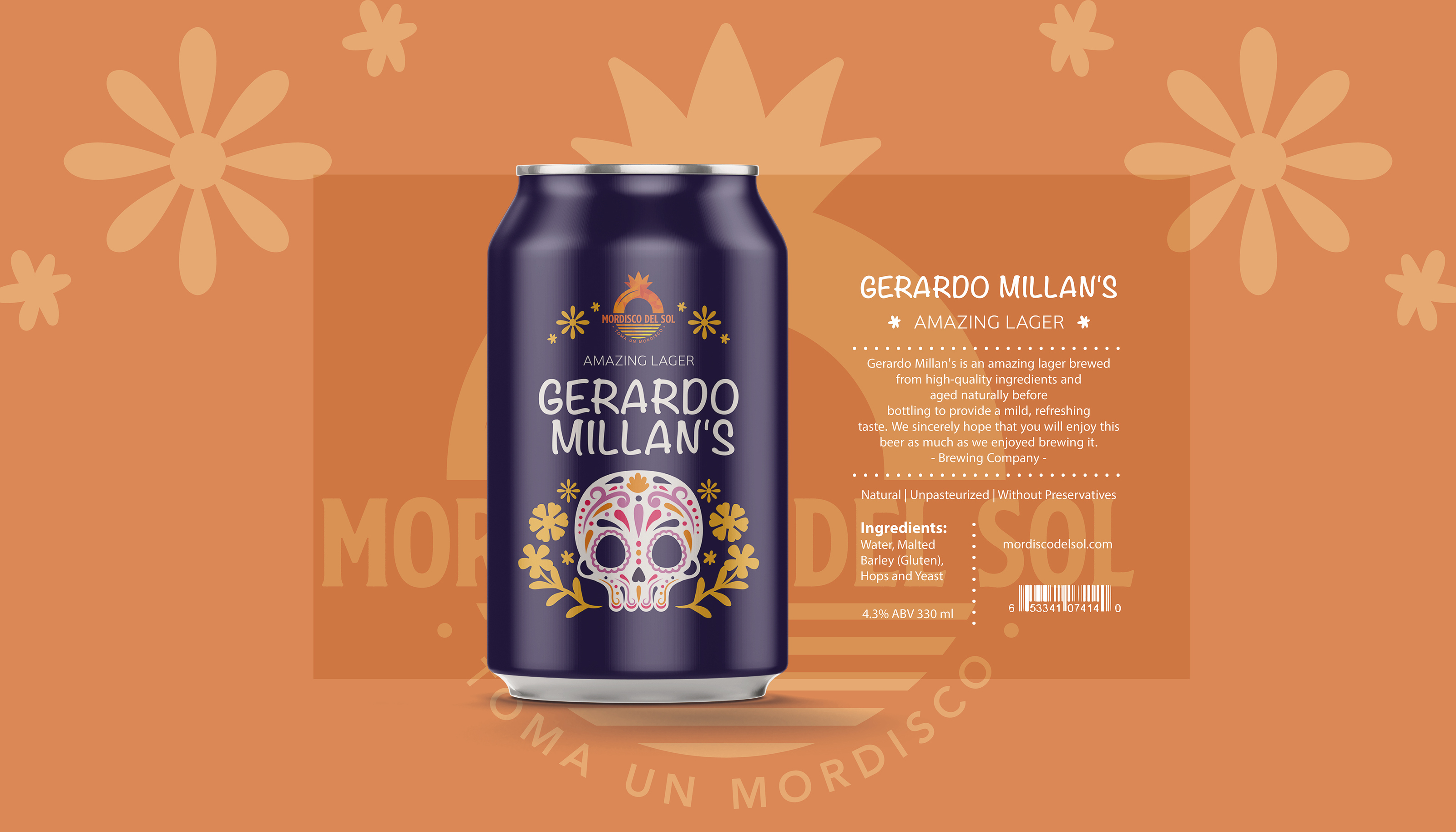 Packaging for Mexican beer/ дизайн упаковки — Изображение №1 — Брендинг, Иллюстрация, Графика на Dprofile