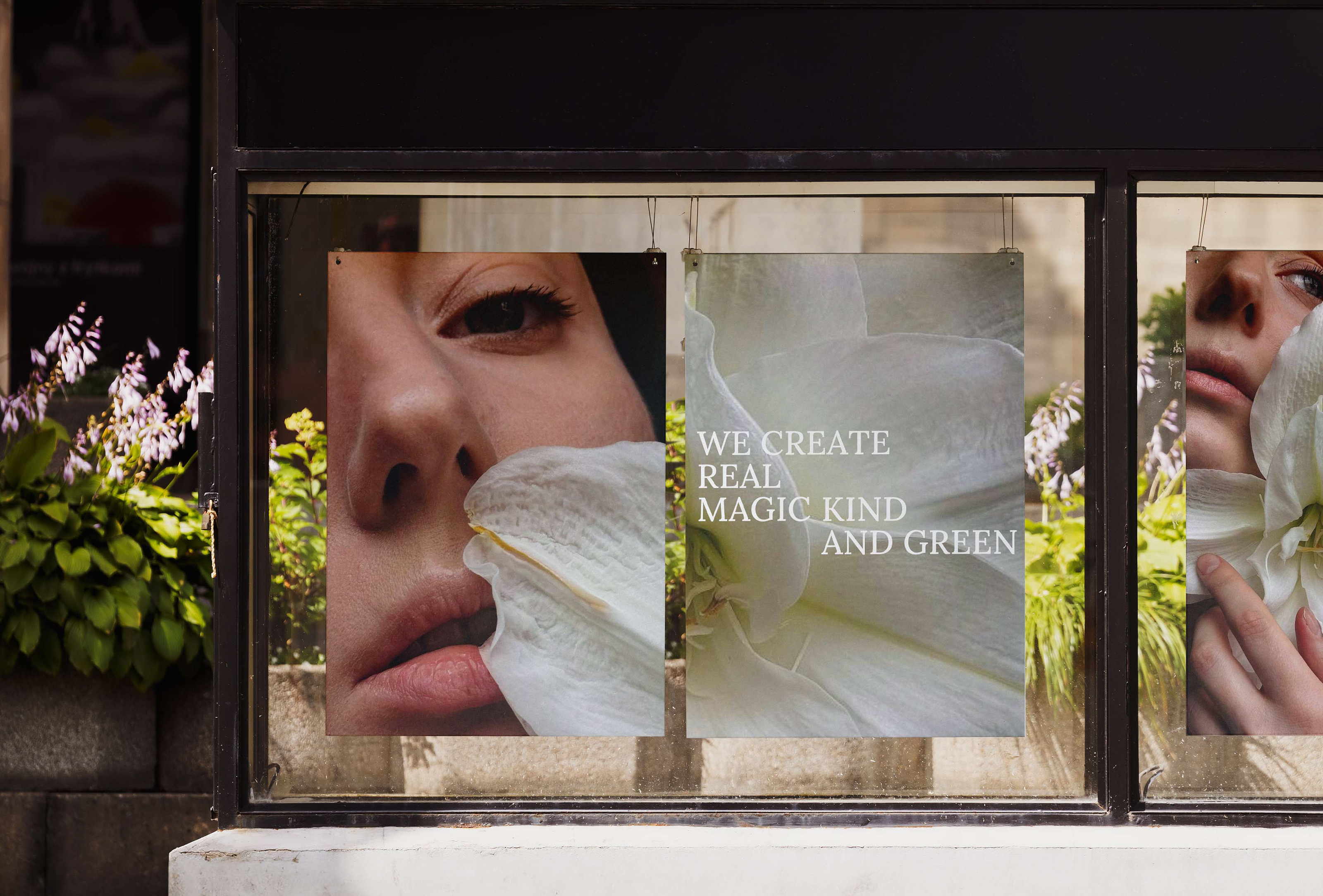 Green Magic flower shop Brand Identity — Изображение №8 — Брендинг на Dprofile