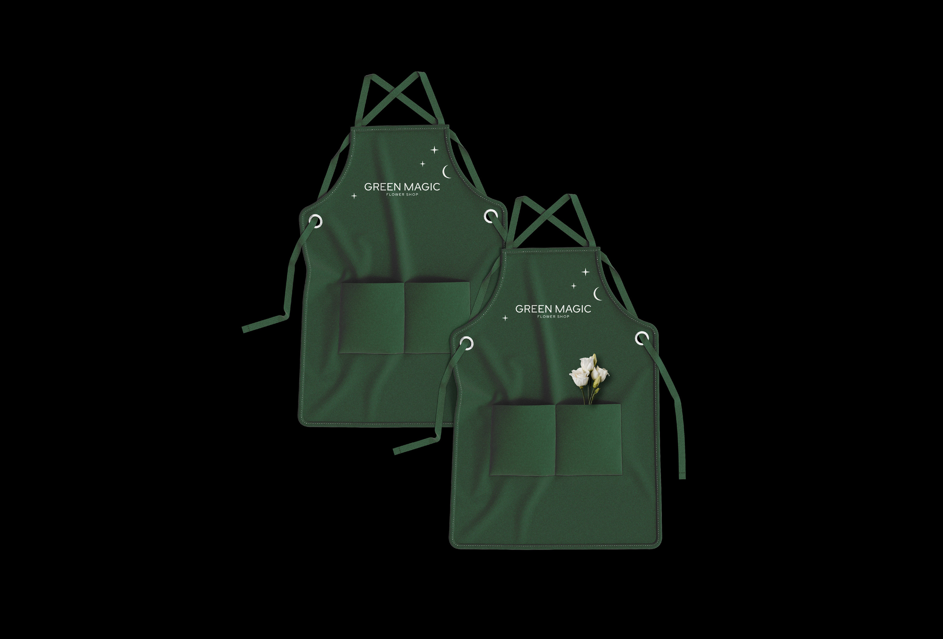 Green Magic flower shop Brand Identity — Изображение №7 — Брендинг на Dprofile