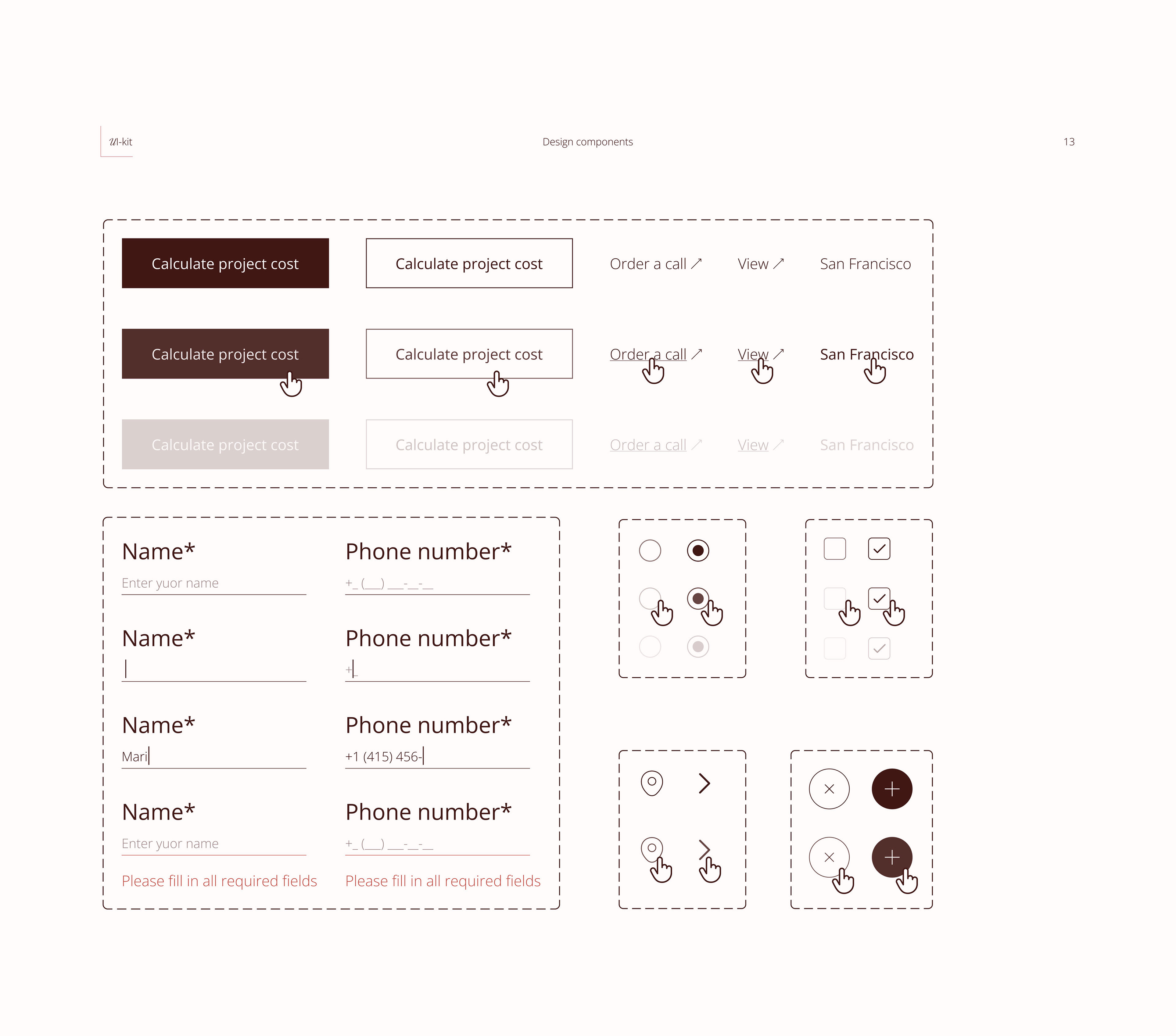 Website for the interior design studio / UI UX — Изображение №14 — Интерфейсы, Анимация на Dprofile