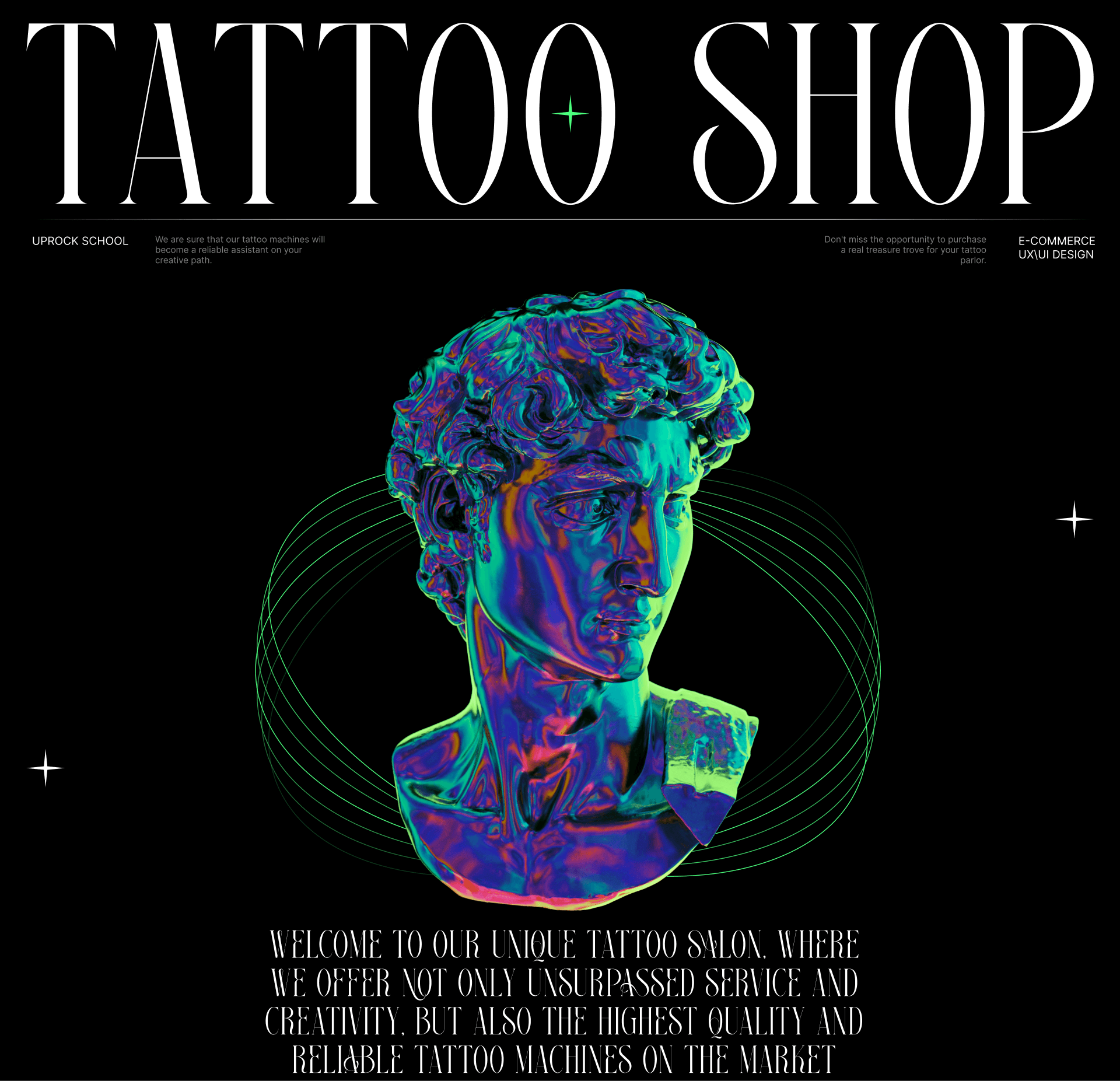 Tattoo Shop — Изображение №1 — Интерфейсы на Dprofile