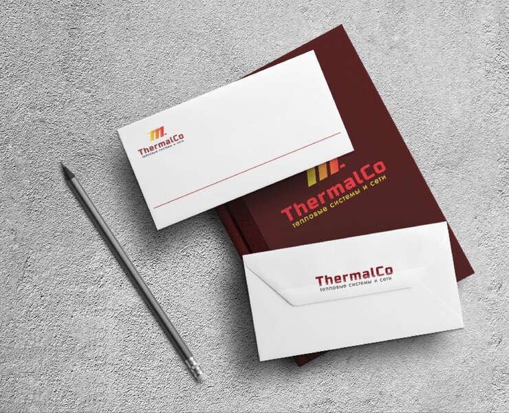 Лого тепловой компании|The logo of the thermal company — Брендинг на Dprofile