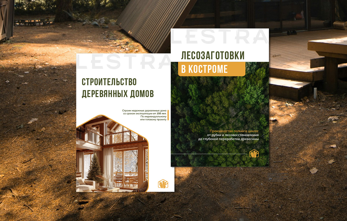Фирменный стиль для компании "Лестра" — Изображение №9 — Брендинг, Графика на Dprofile