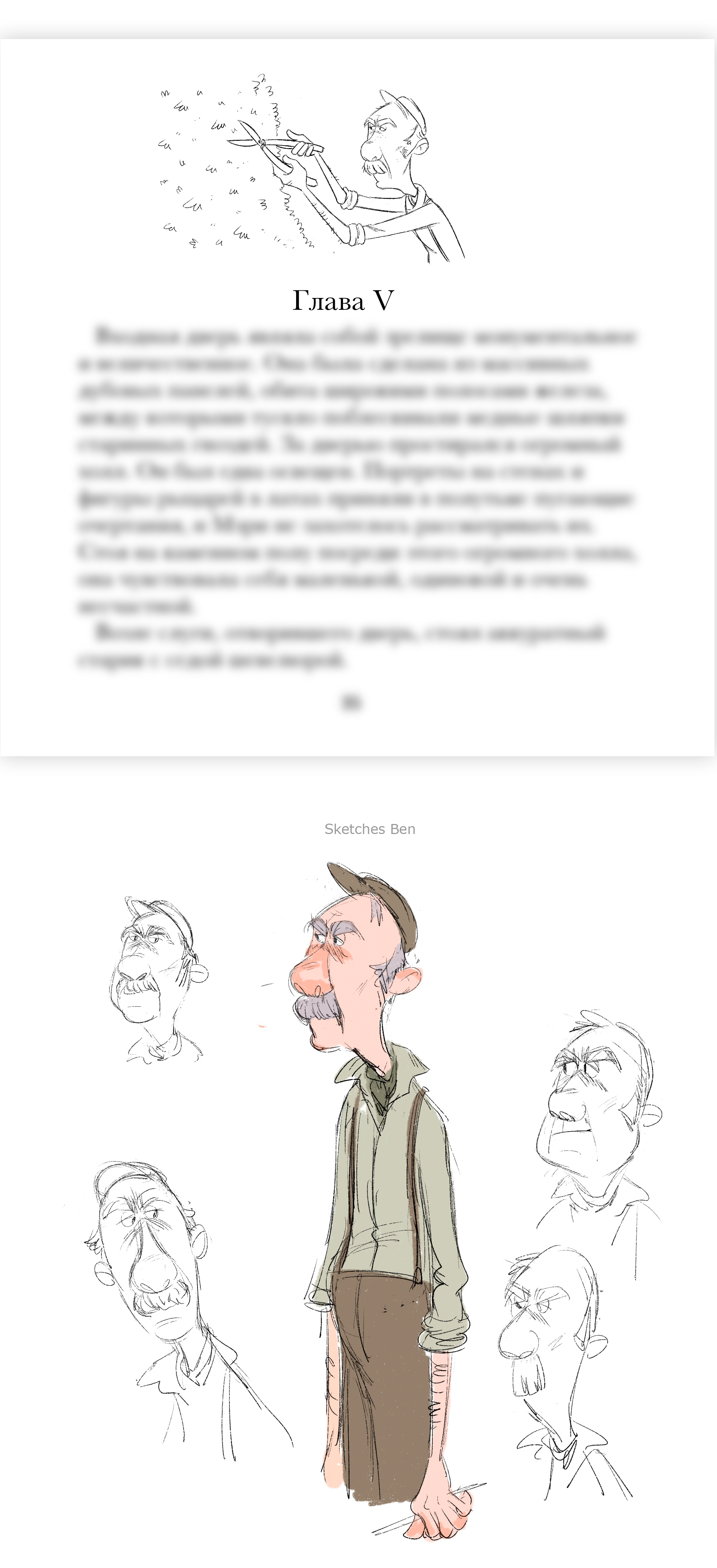 Иллюстрации и обложка для книги "Таинственный сад" — Изображение №13 — Иллюстрация на Dprofile