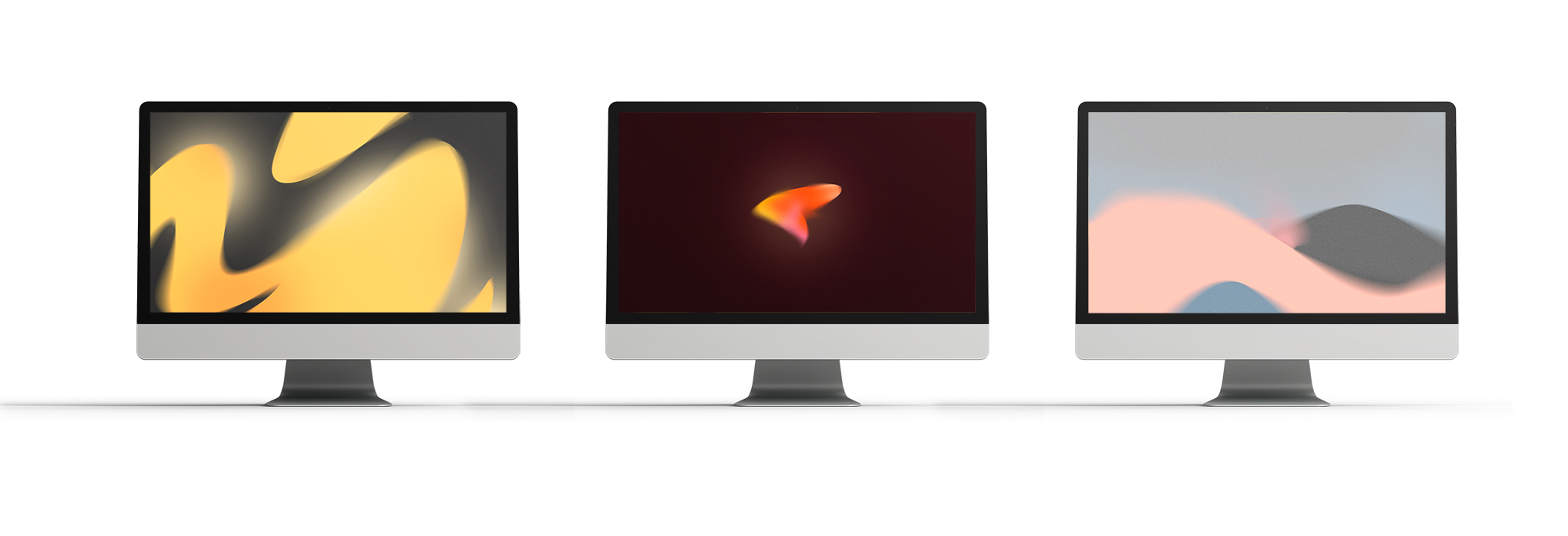 Абстрактные обои на рабочих стол в стиле минимализм — Изображение №1 — Иллюстрация, Графика на Dprofile