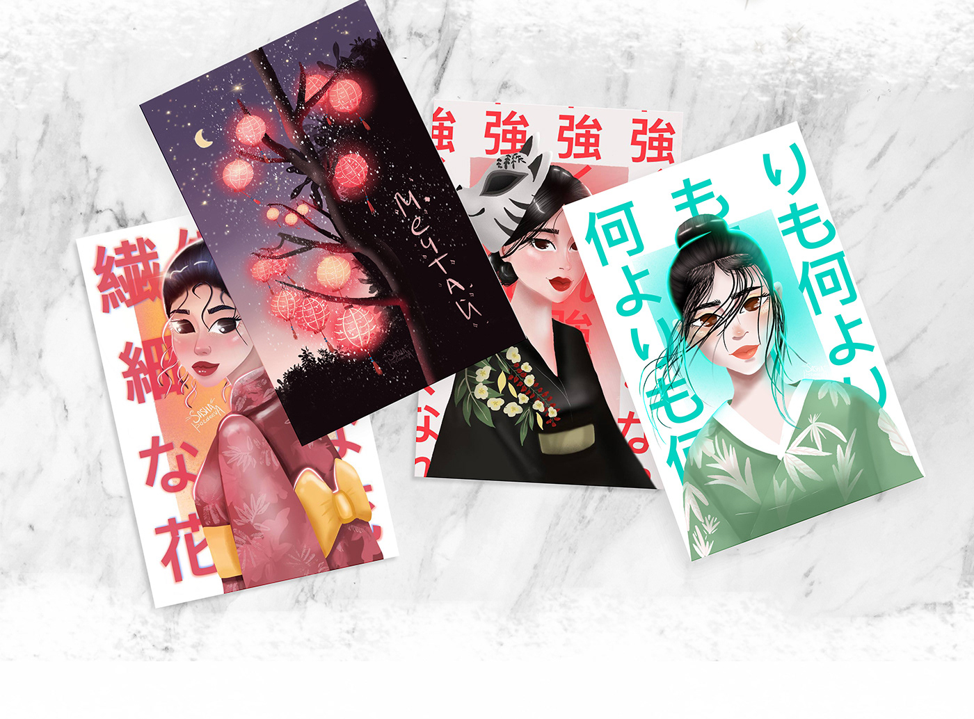Подарочный набор "Asian Brize" — Изображение №4 — Иллюстрация, Маркетинг на Dprofile