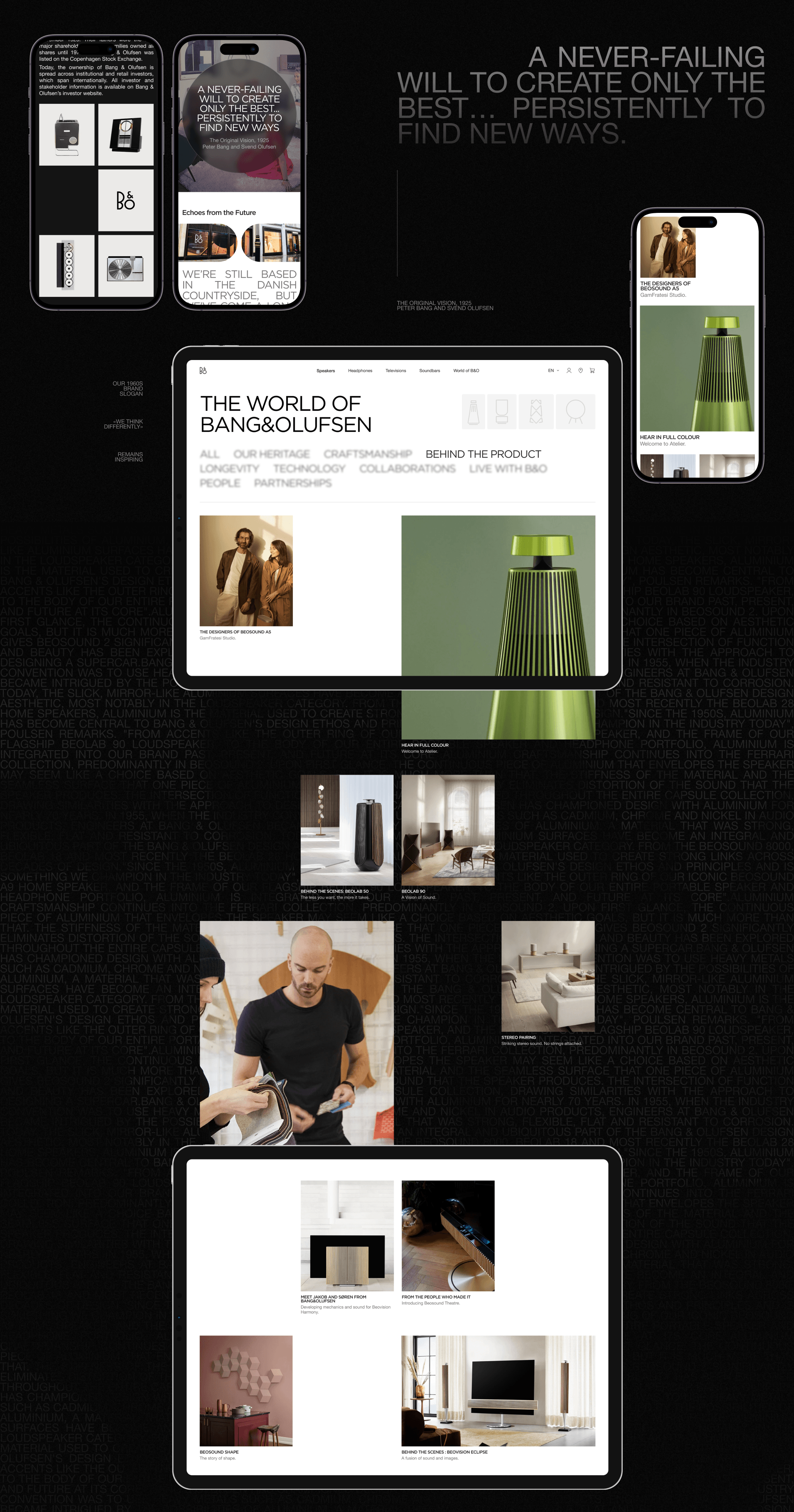 Bang&Olufsen | E-commerce — Изображение №13 — Интерфейсы на Dprofile
