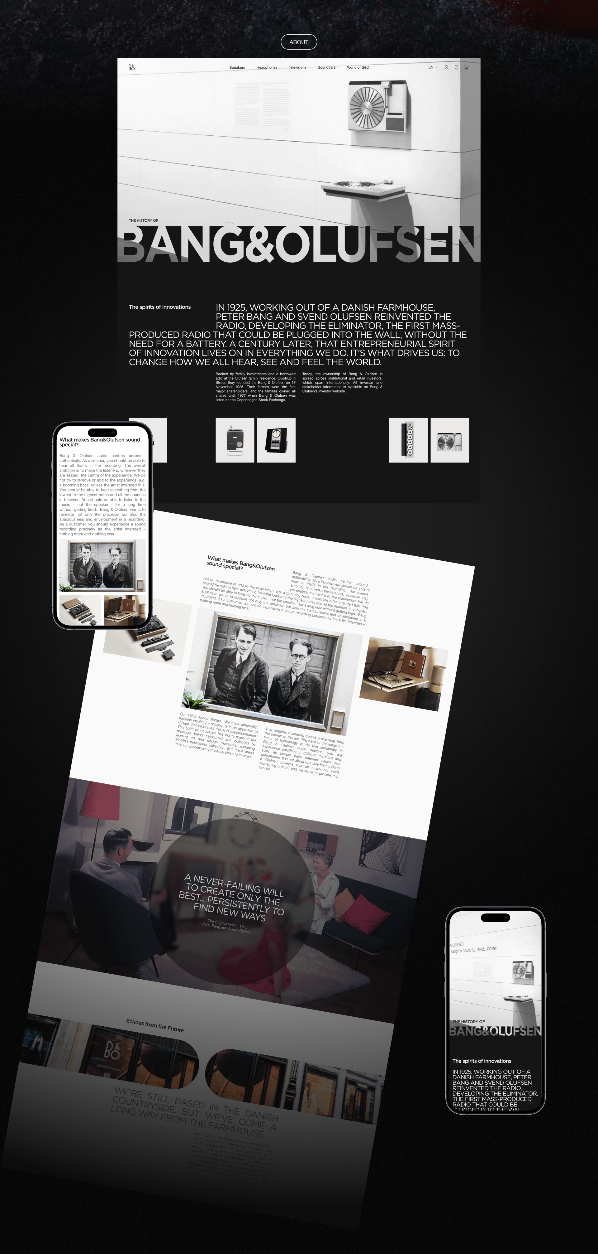 Bang&Olufsen | E-commerce — Изображение №12 — Интерфейсы на Dprofile