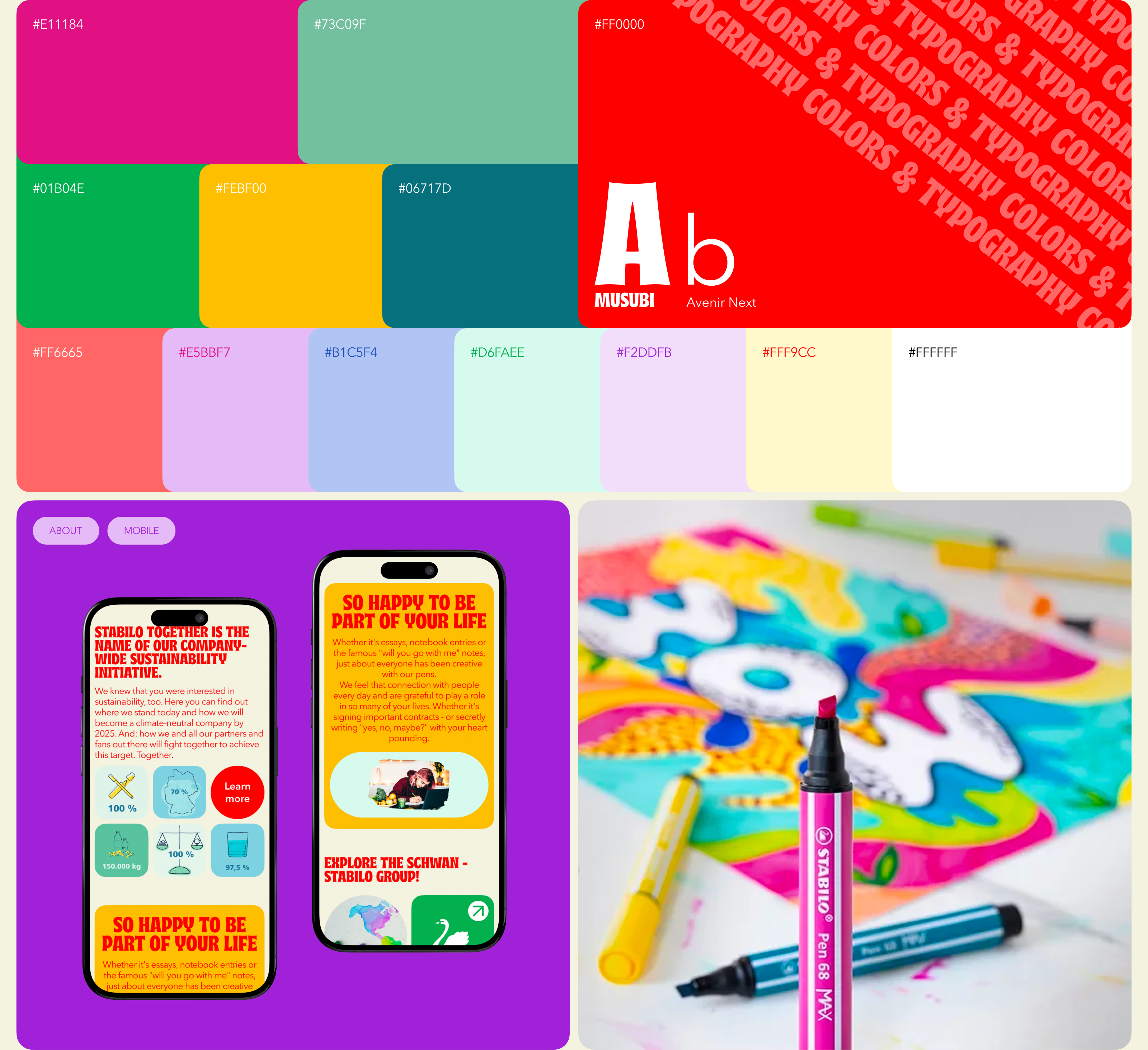 STABILO | Corporate website redesign — Изображение №9 — Интерфейсы на Dprofile
