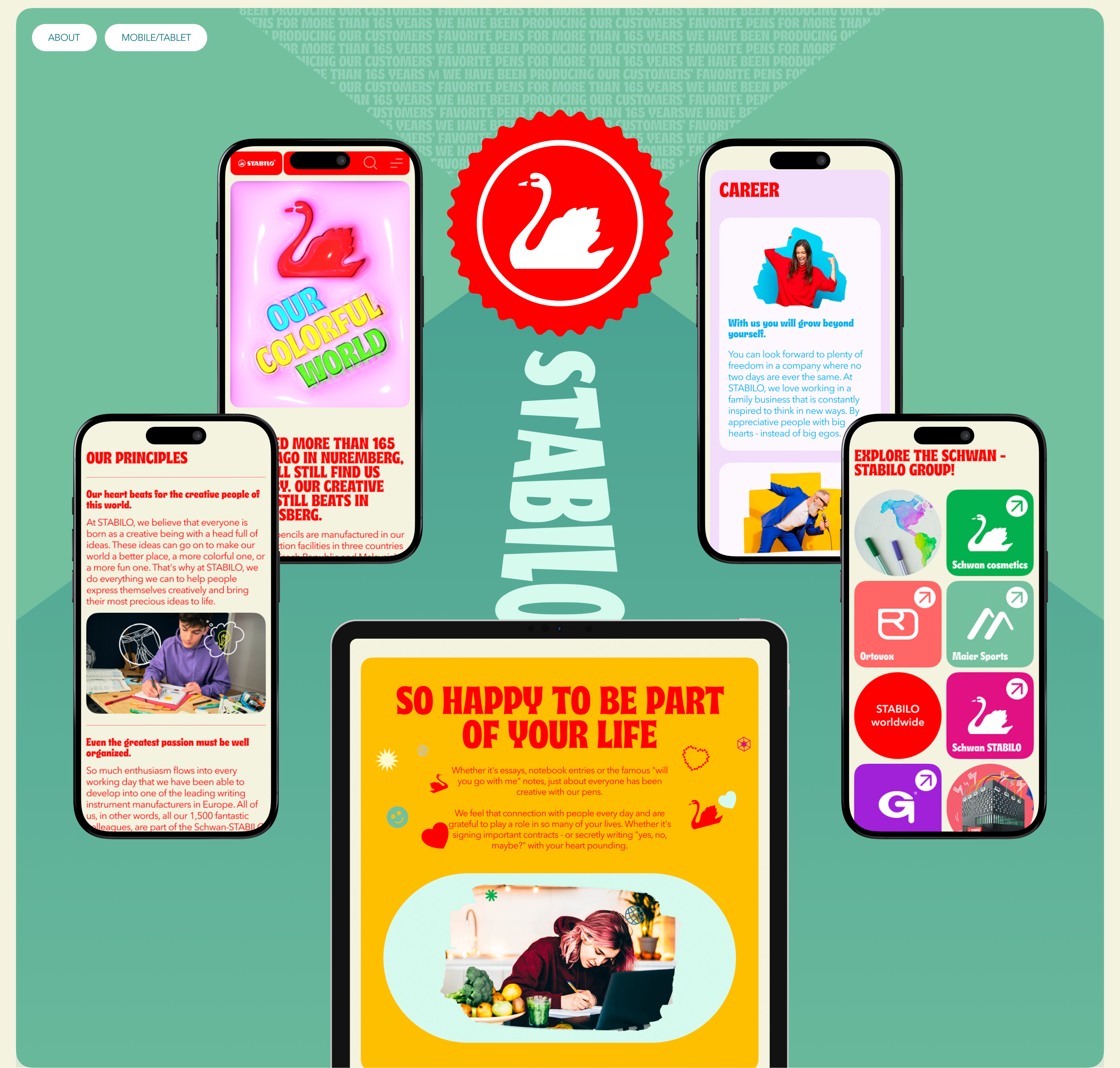 STABILO | Corporate website redesign — Изображение №11 — Интерфейсы на Dprofile