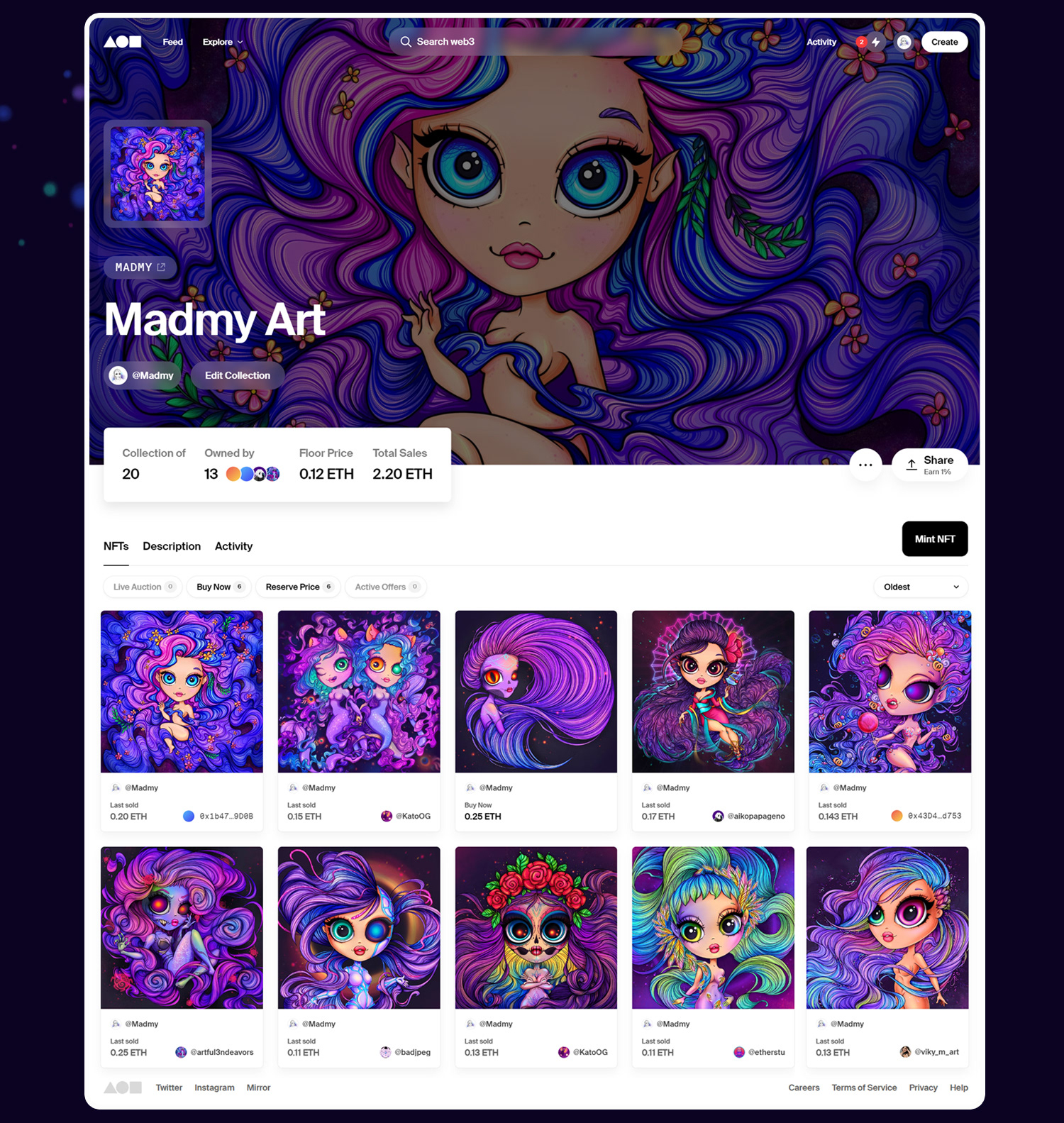 Neon Ladies — Изображение №5 — Иллюстрация на Dprofile