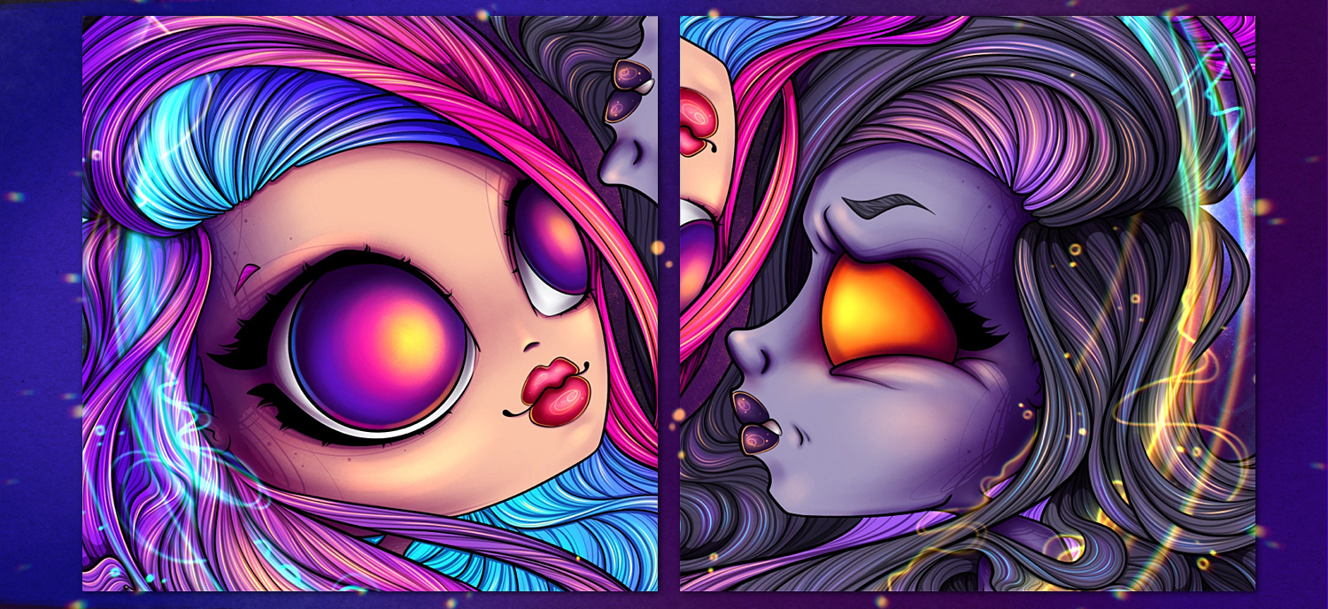 Neon Ladies NFT Collection — Изображение №11 — Иллюстрация на Dprofile