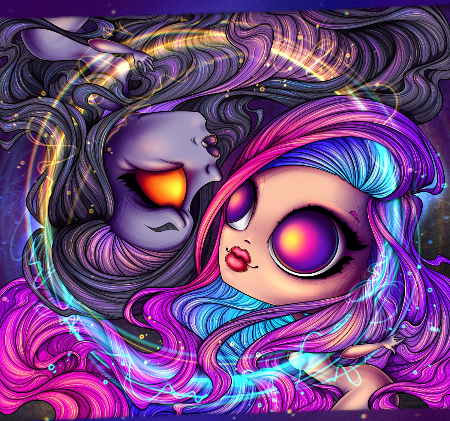 Neon Ladies NFT Collection — Изображение №10 — Иллюстрация на Dprofile
