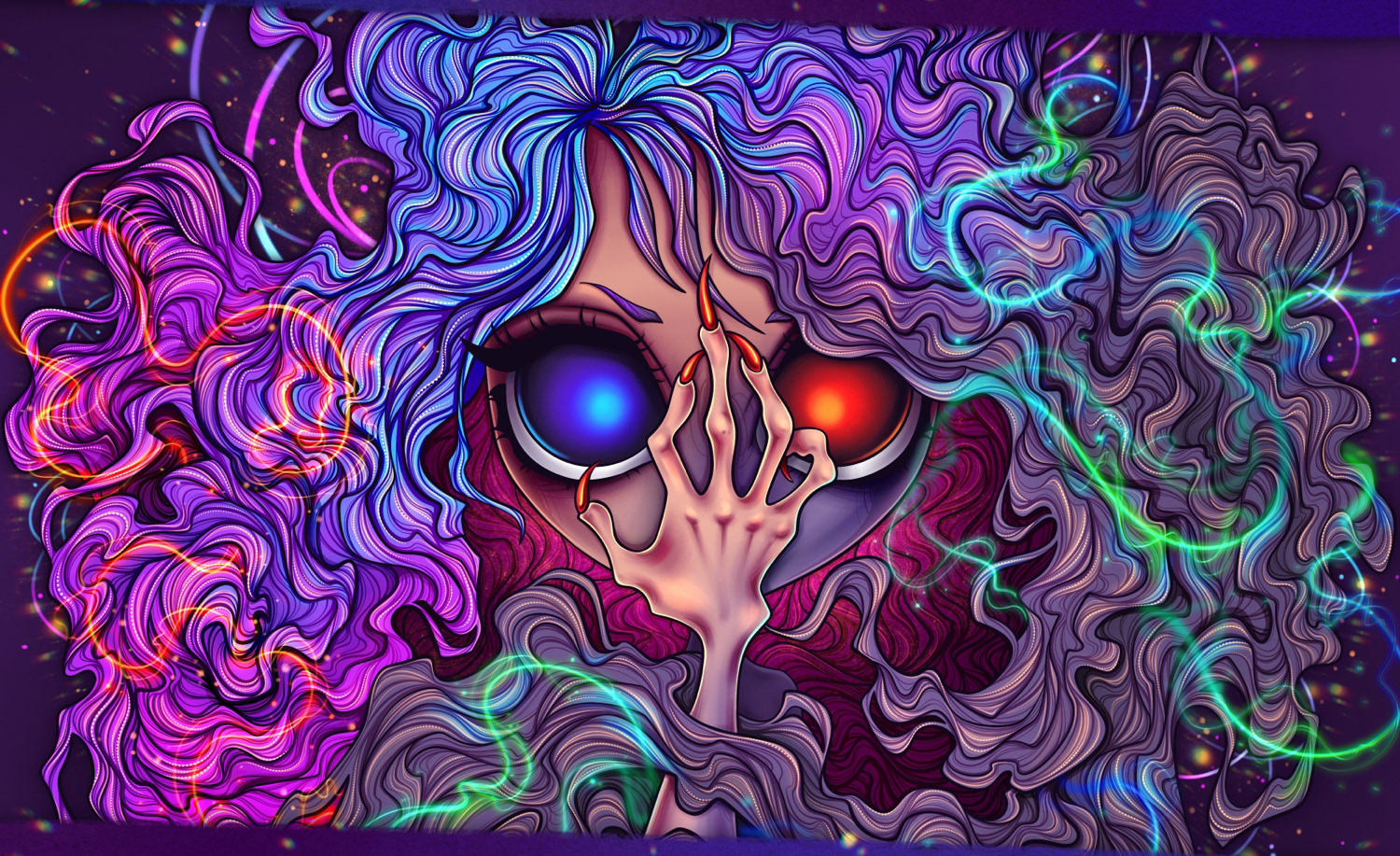 Neon Ladies NFT Collection — Изображение №12 — Иллюстрация на Dprofile