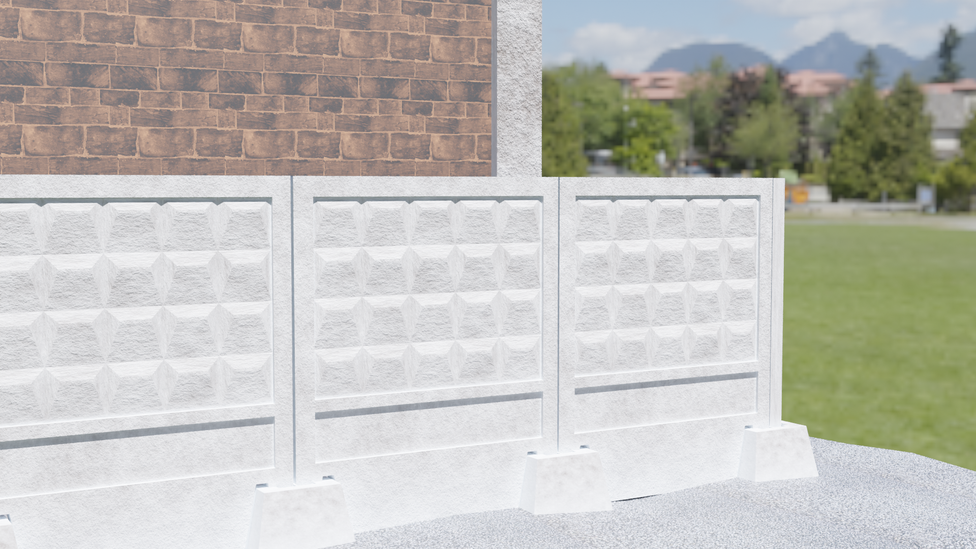 Советский забор — Изображение №1 — Иллюстрация, 3D на Dprofile