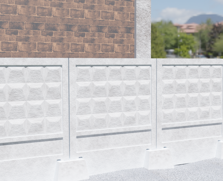 Советский забор — Иллюстрация, 3D на Dprofile