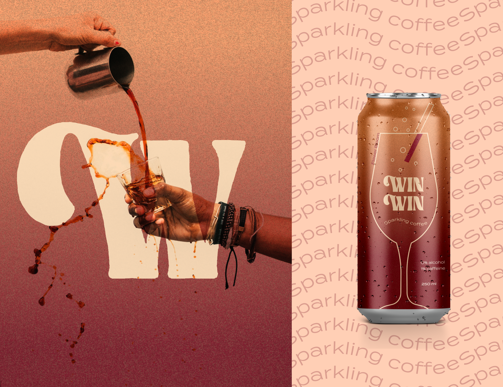 Дизайн упаковки | Win Win Sparkling coffee — Изображение №5 — Брендинг, Графика на Dprofile