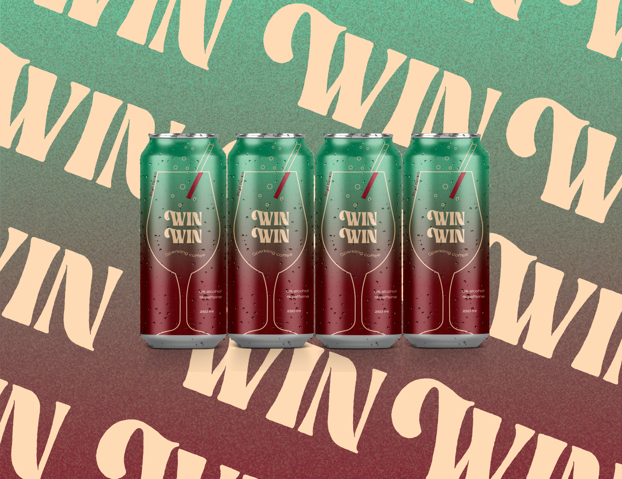 Дизайн упаковки | Win Win Sparkling coffee — Изображение №14 — Брендинг, Графика на Dprofile