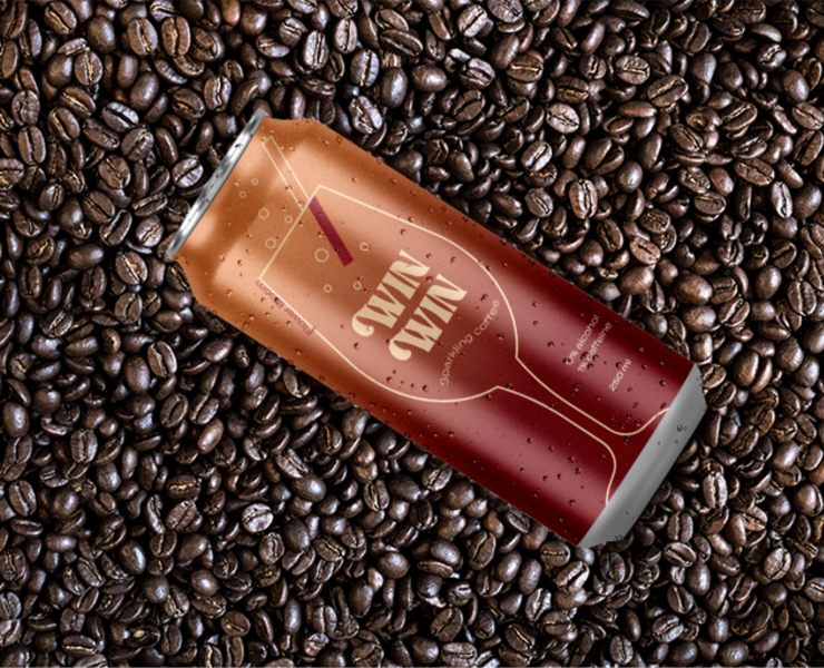 Дизайн упаковки | Win Win Sparkling coffee — Брендинг, Графика на Dprofile