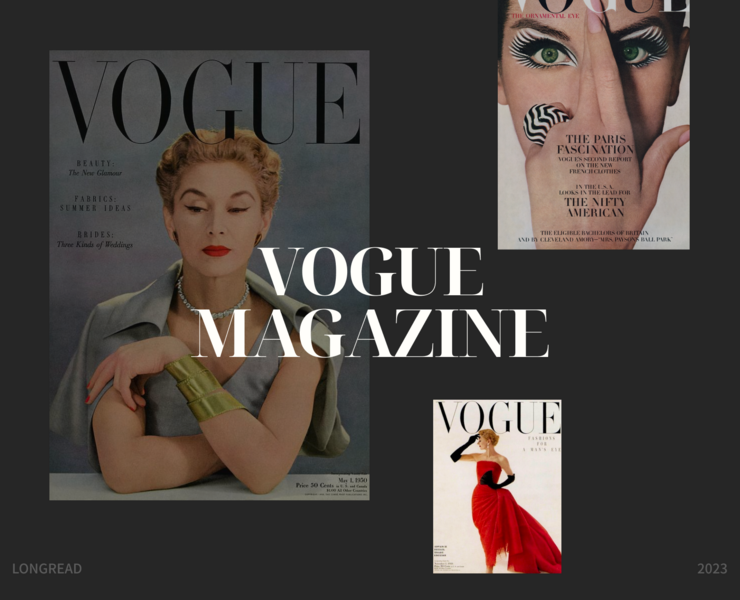 VOGUE MAGAZINE longread website design — Интерфейсы на Dprofile