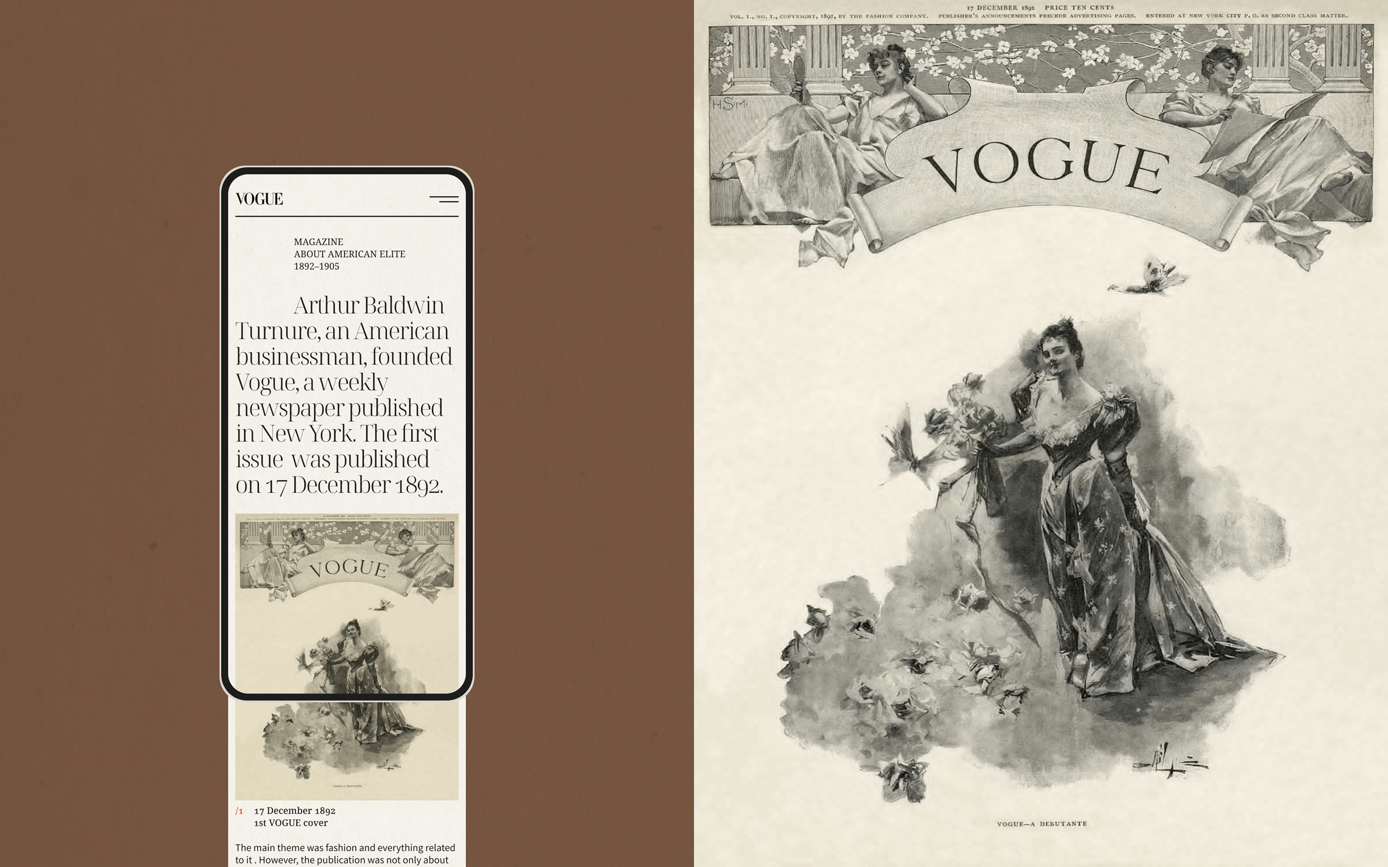 VOGUE MAGAZINE longread website design — Изображение №2 — Интерфейсы на Dprofile