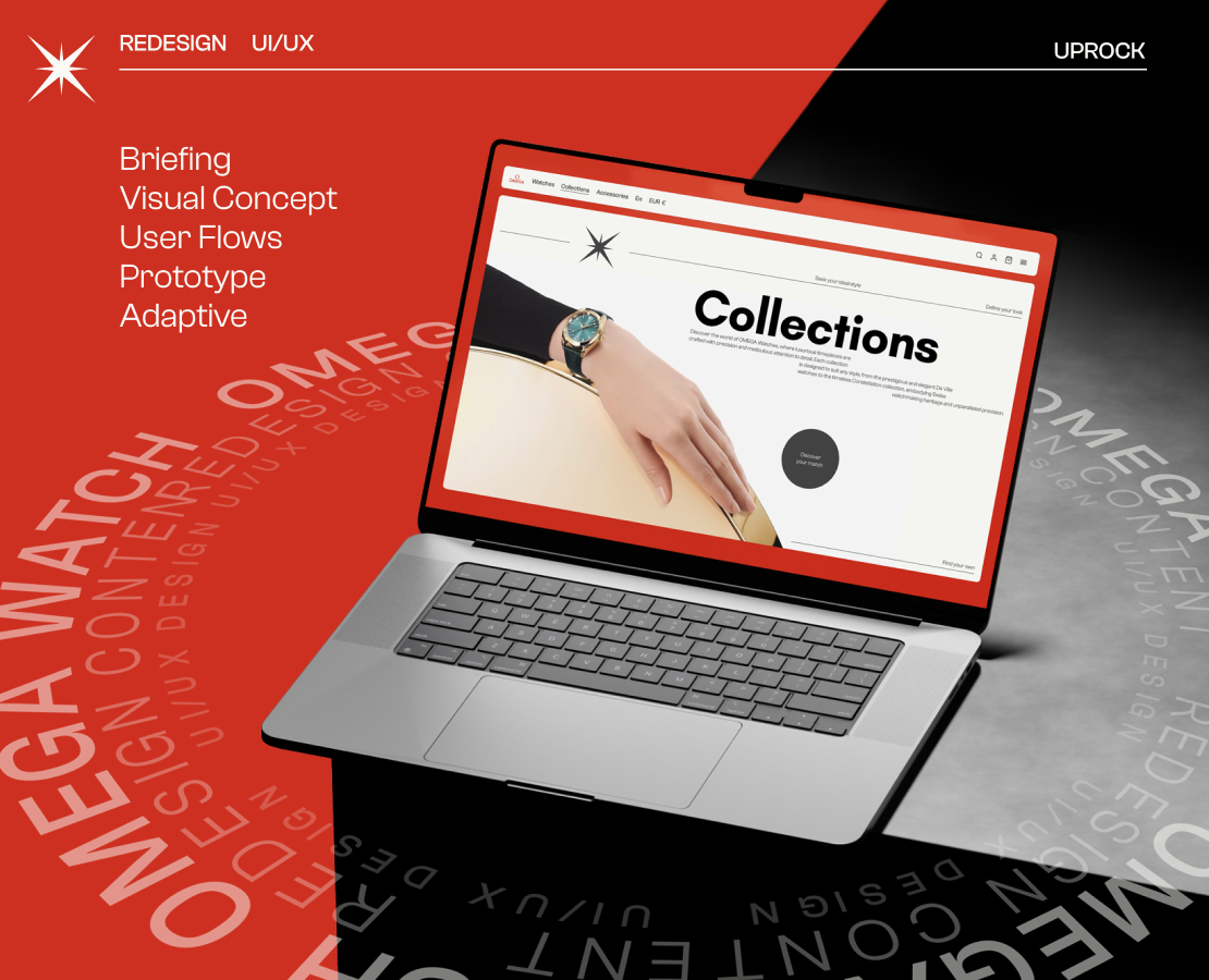 Swiss Luxury Watches — Интерфейсы, Брендинг на Dprofile