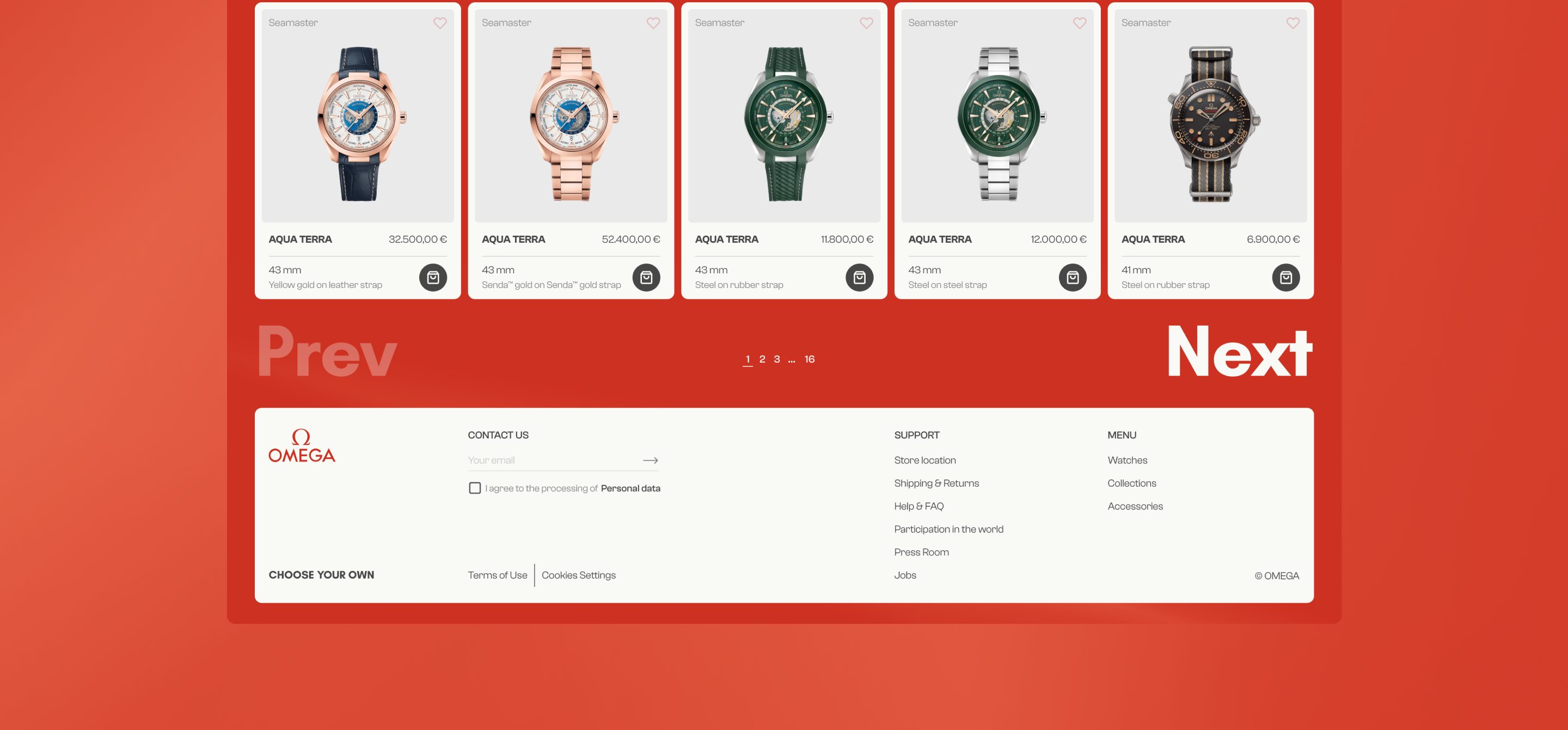 Swiss Luxury Watches — Изображение №7 — Интерфейсы, Брендинг на Dprofile