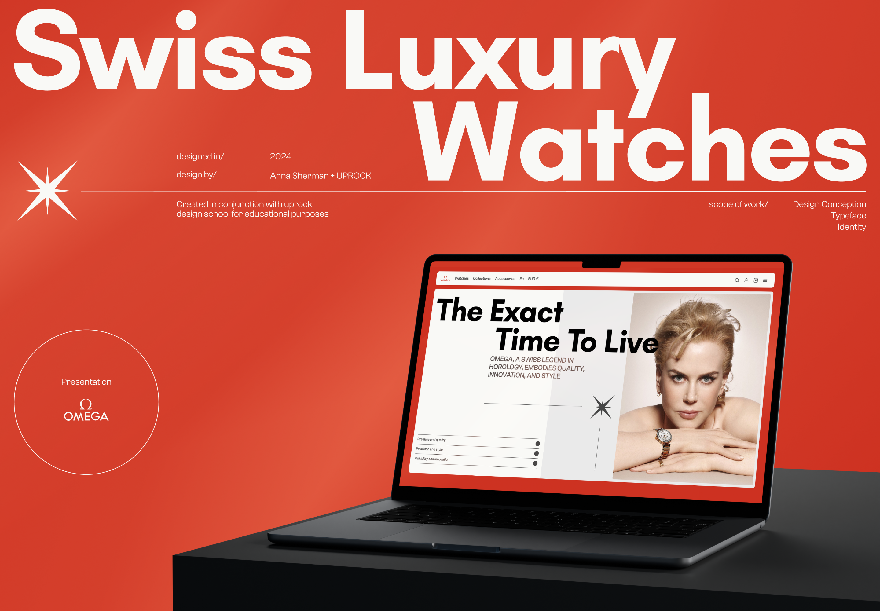 Swiss Luxury Watches — Изображение №1 — Интерфейсы, Брендинг на Dprofile