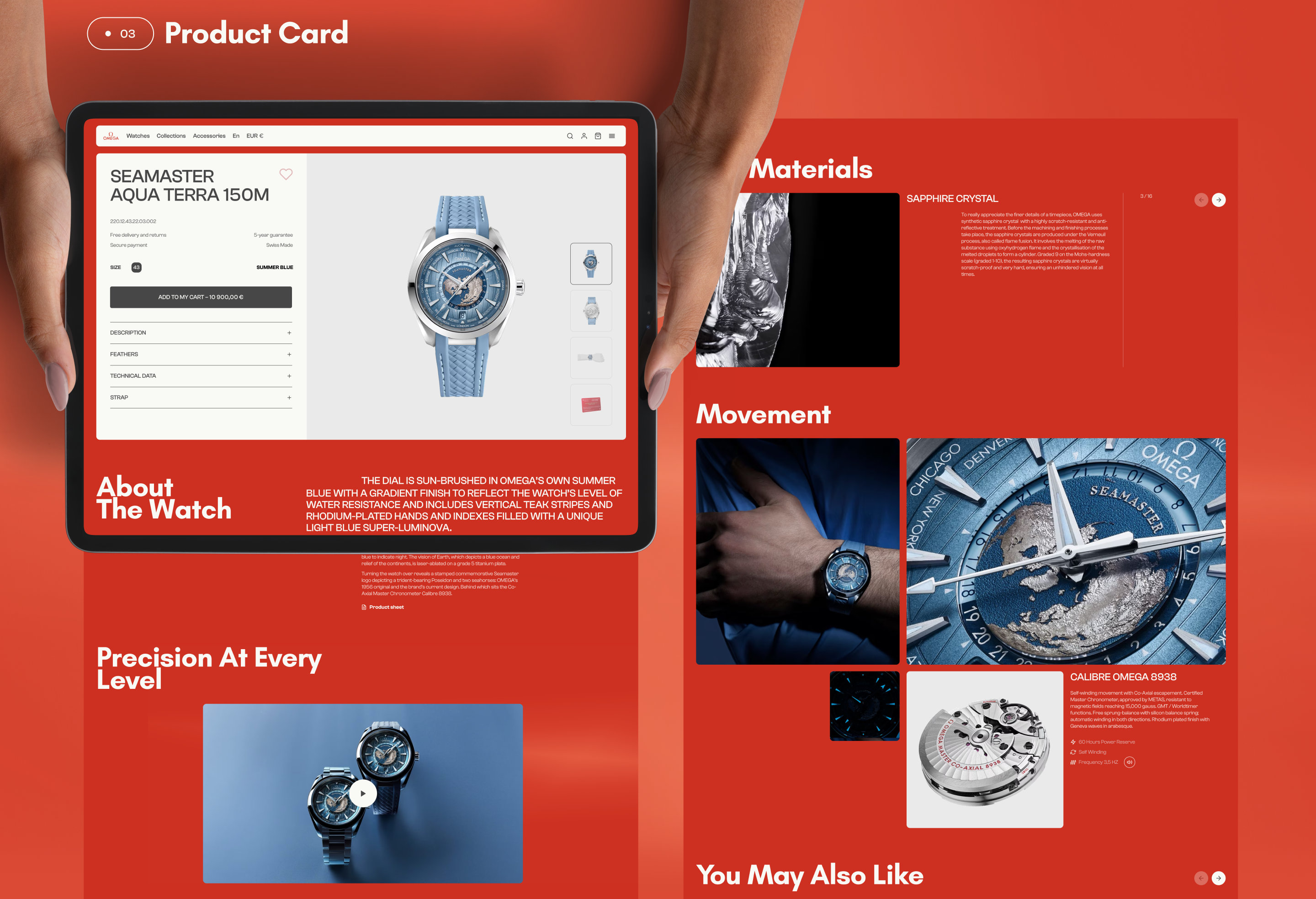 Swiss Luxury Watches — Изображение №10 — Интерфейсы, Брендинг на Dprofile