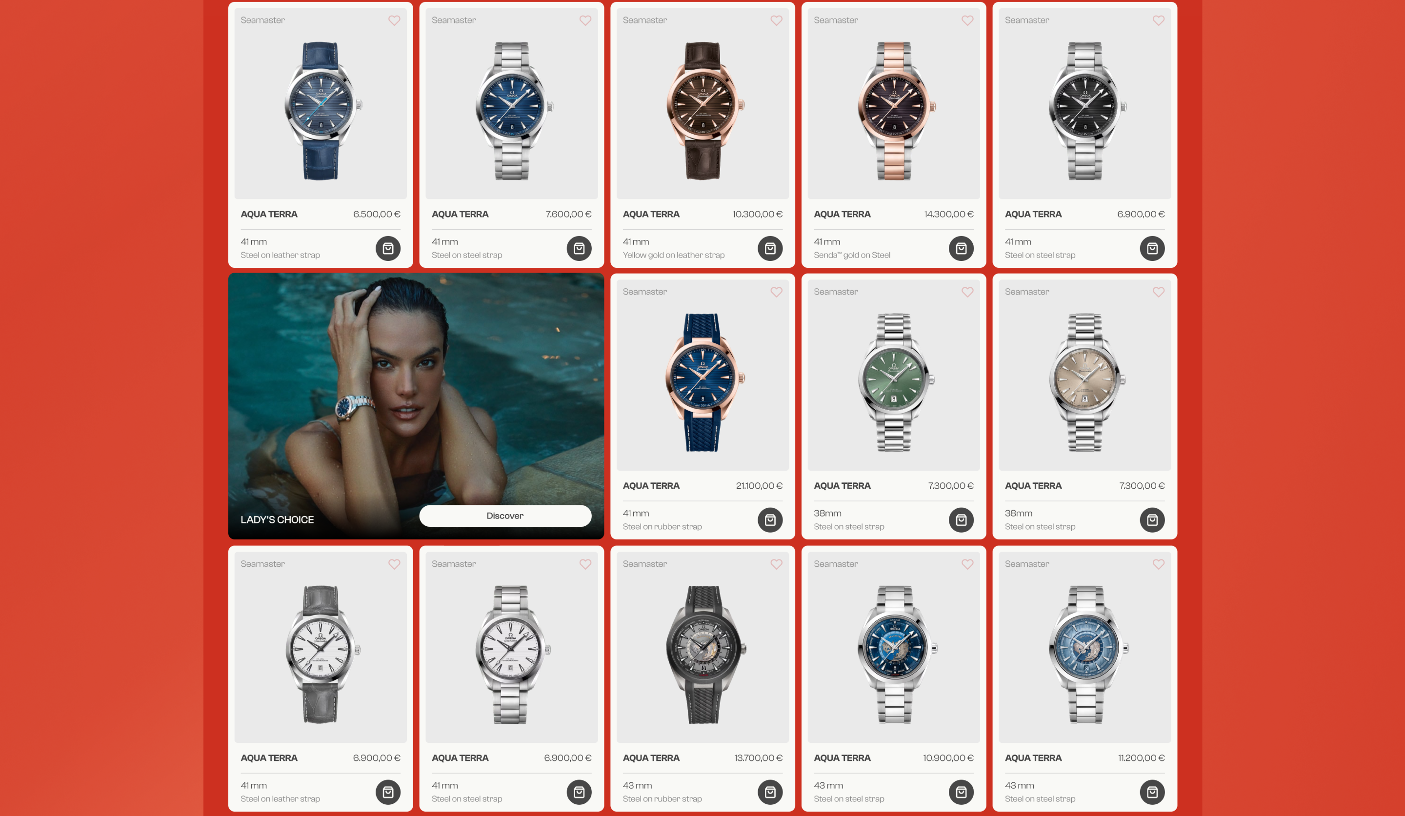 Swiss Luxury Watches — Изображение №6 — Интерфейсы, Брендинг на Dprofile