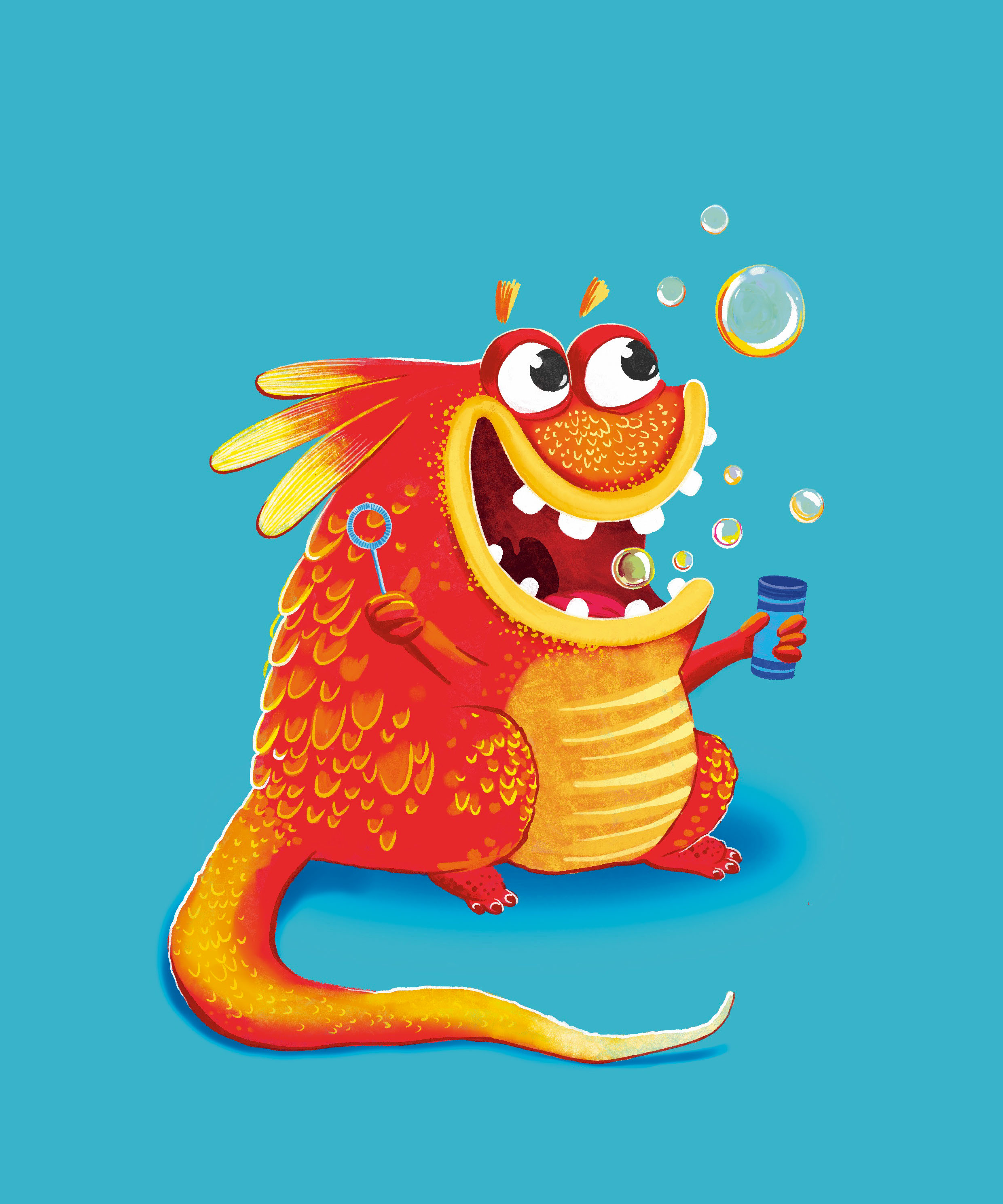 Детские иллюстрации “Монстрики» — Изображение №2 — Иллюстрация на Dprofile