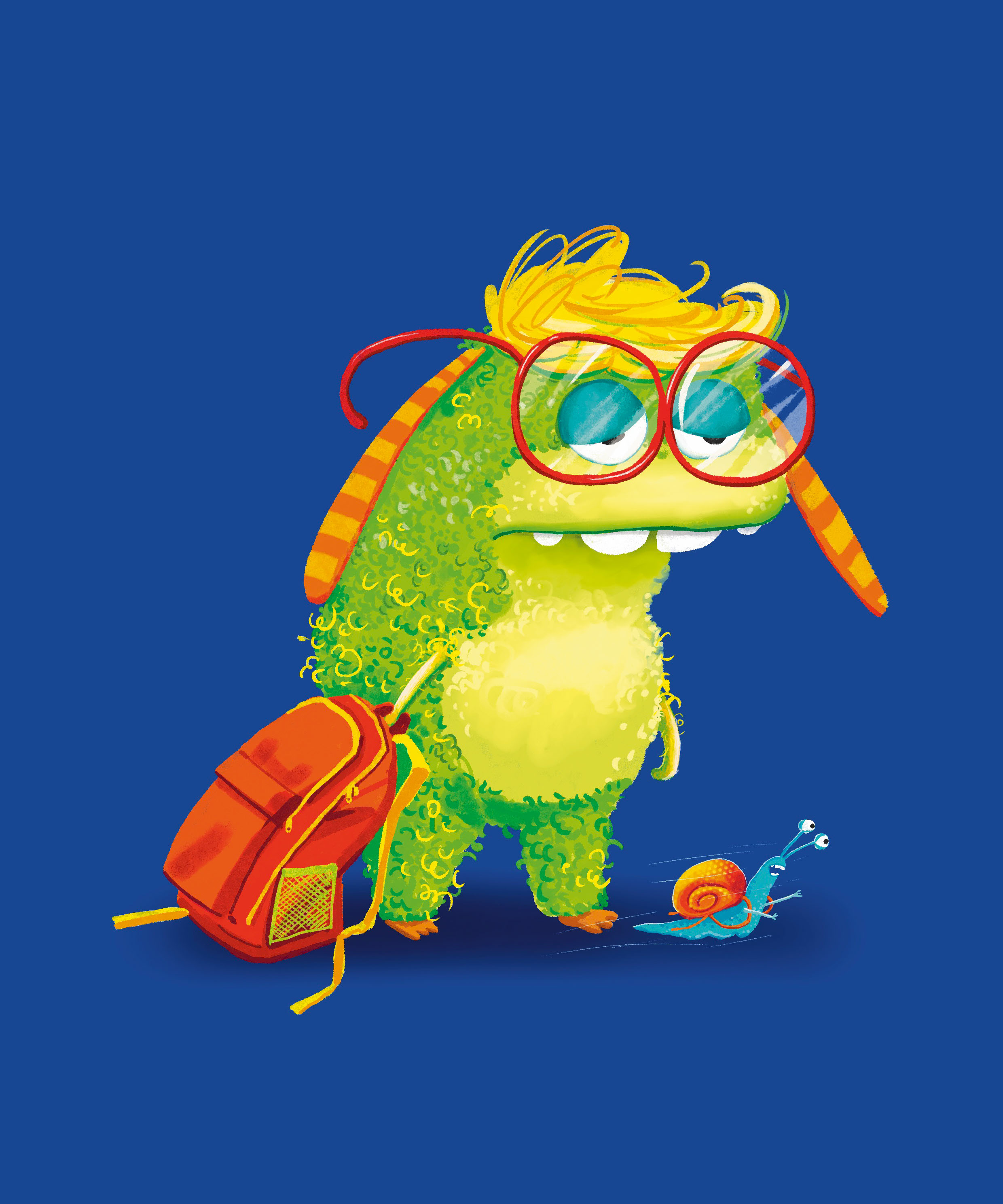 Детские иллюстрации “Монстрики» — Изображение №3 — Иллюстрация на Dprofile